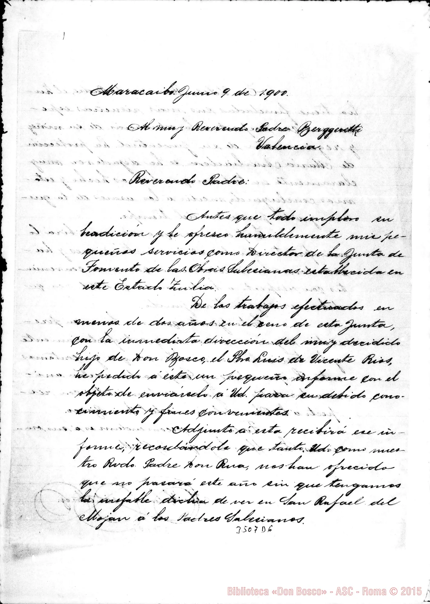 Fotogramma D 6 — Don Helimenas Anez-Don Bergeretti. Maracaibo, 9-06-1900