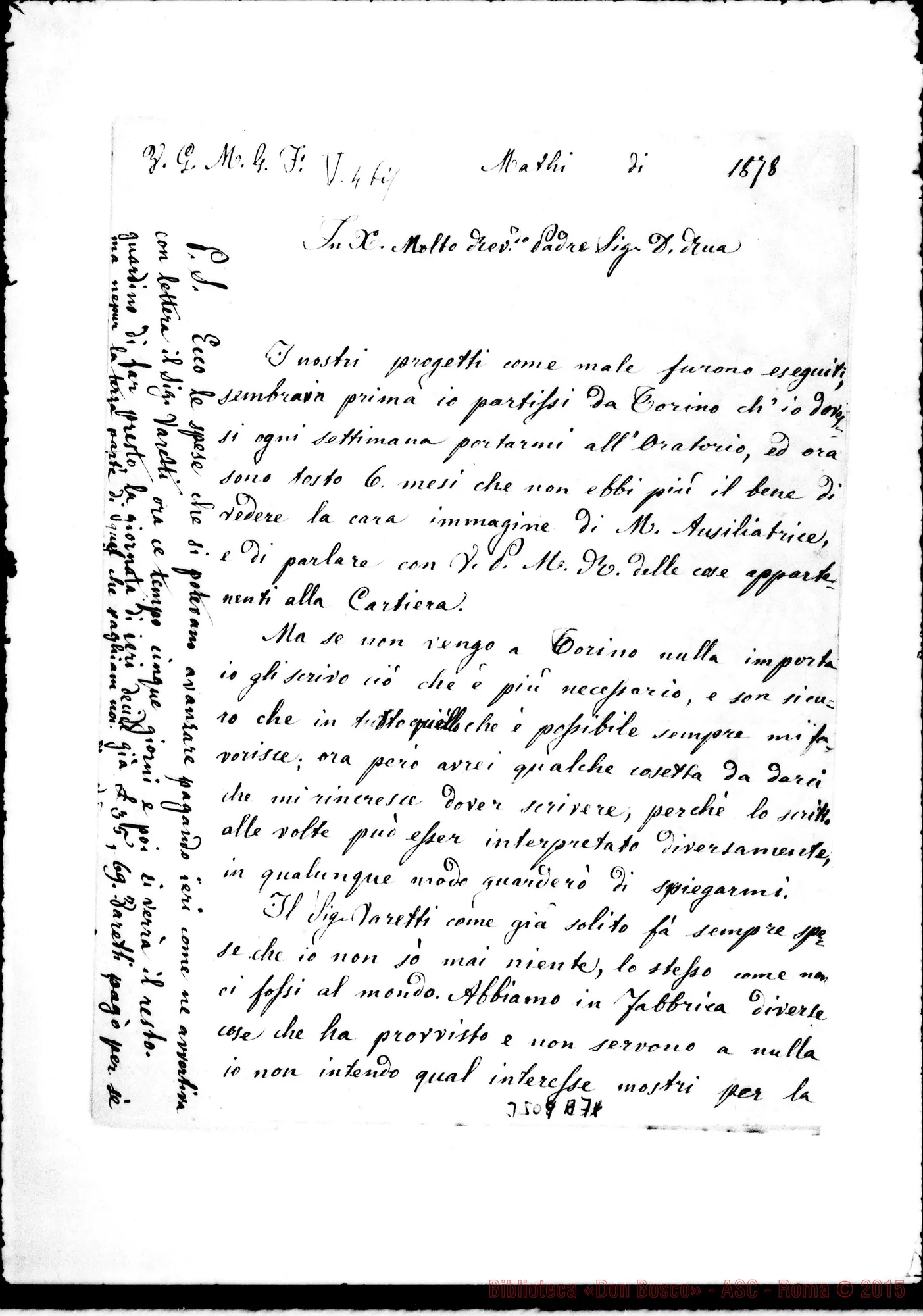 Fotogramma A 7 — Coad. Giuseppe Tosello-Don Rua. Mathi, senza data