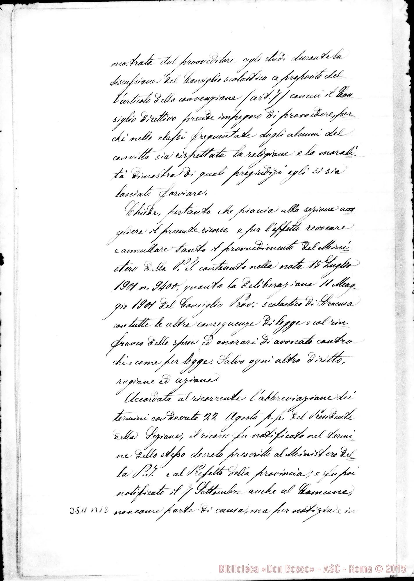 Fotogramma B 12 — Contro la convenzione di Modica. Luglio 1901
