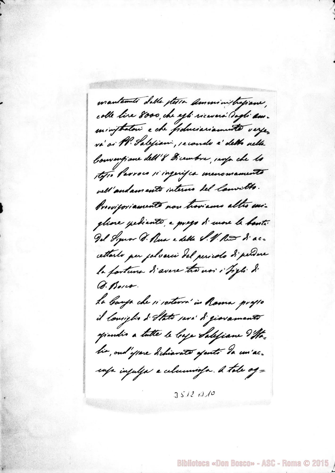 Fotogramma B 10 — Can. Giuseppe Aurea-Don Durando. Modica, 23-05-1901