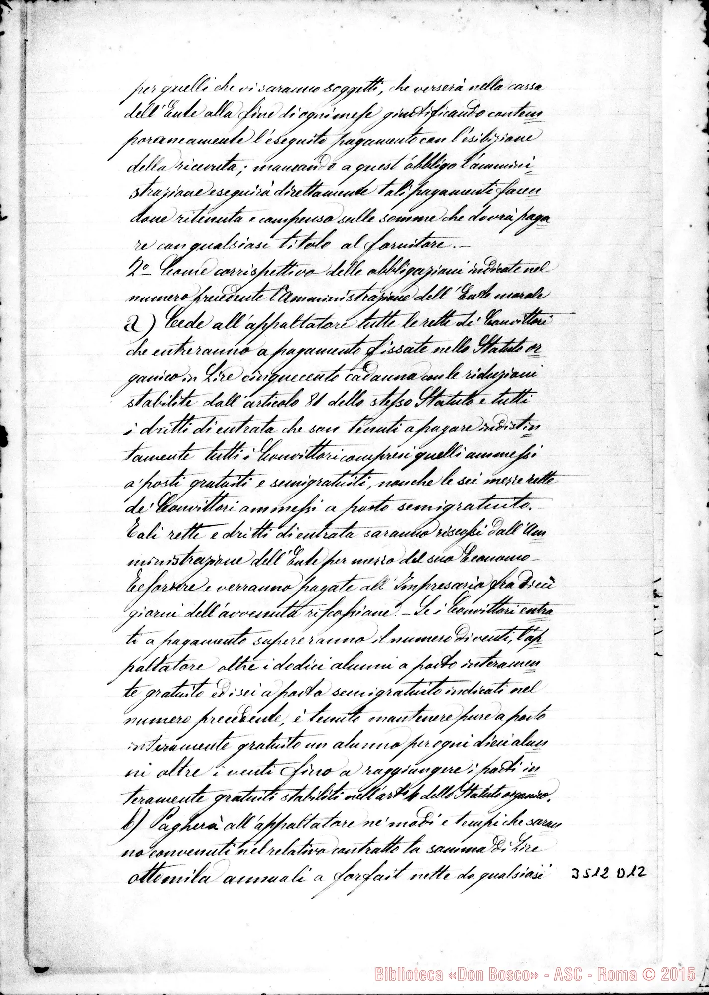 Fotogramma D 12 — Contratto di appalto, il 12-09-1902. Copia