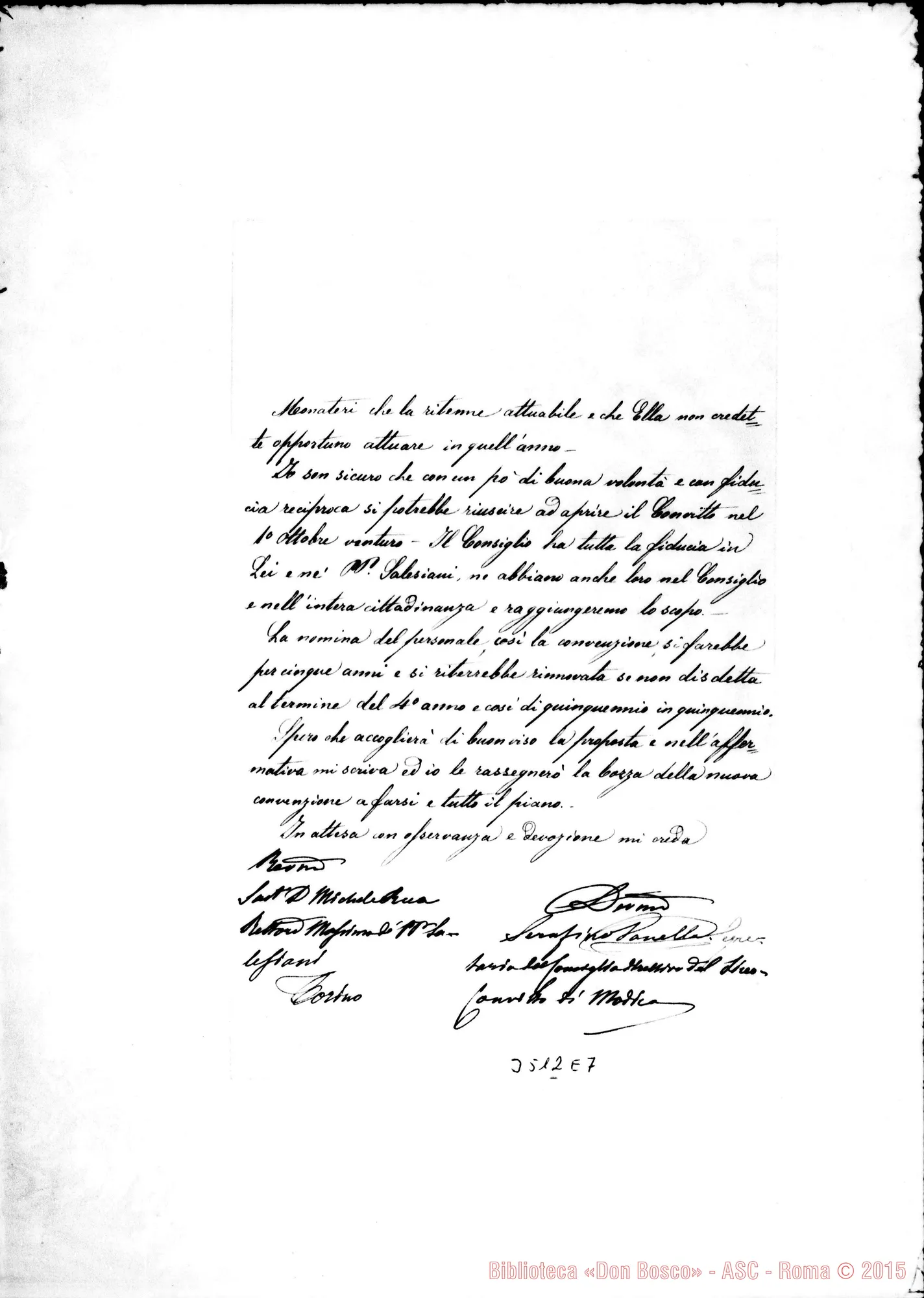 Fotogramma E 7 — Serafino Vanella-Don Rua. Modica, 31-01-1902
