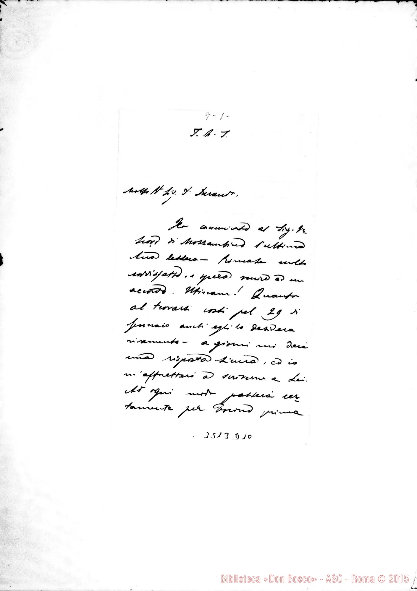 Fotogramma D 10 — Mozambico: Don Pietro Cogliolo-Don Durando. Senza data