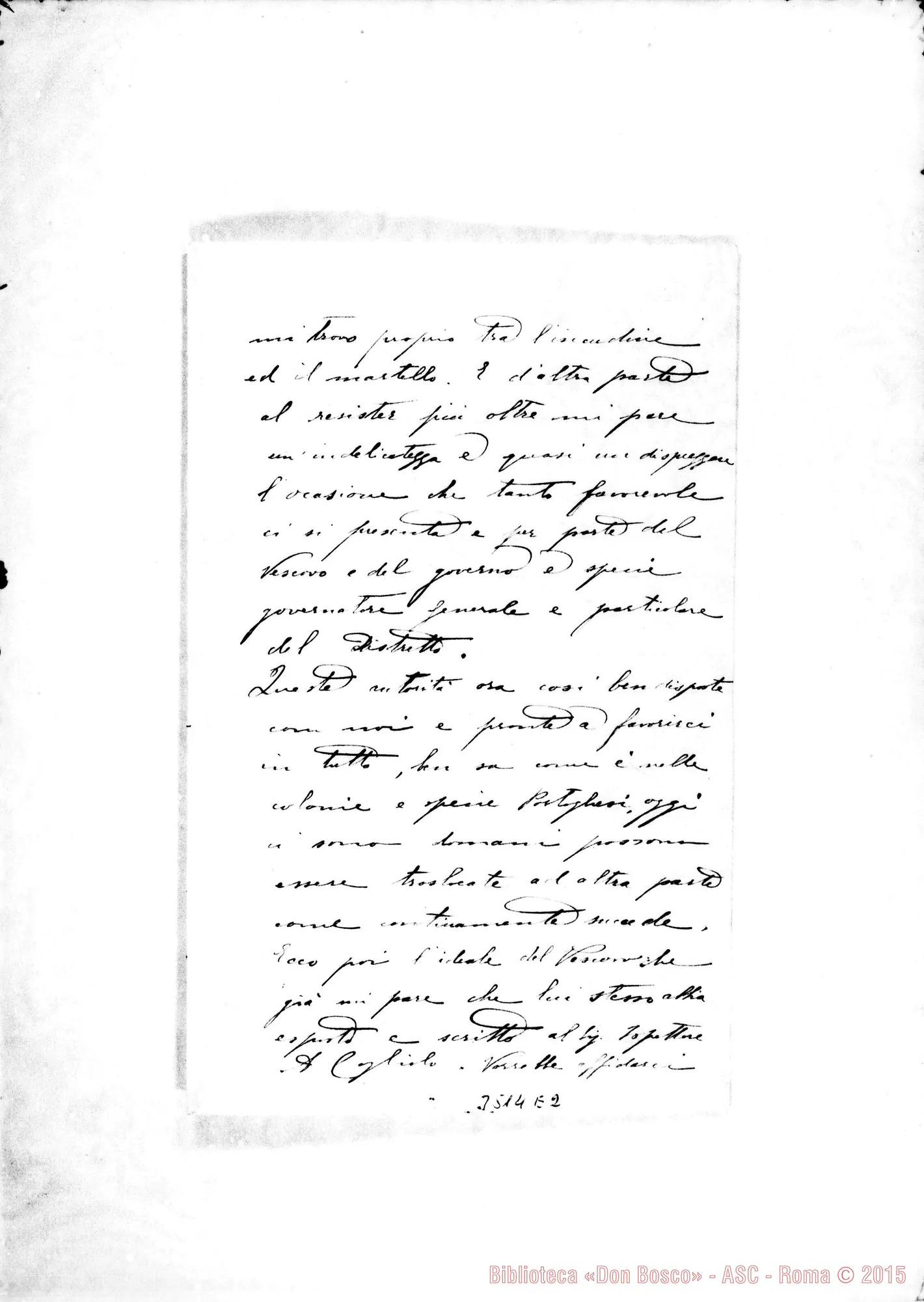Fotogramma E 2 — Don Giovanni Barilari-Rev.mo Padre. Mozambico, 20-08-1908