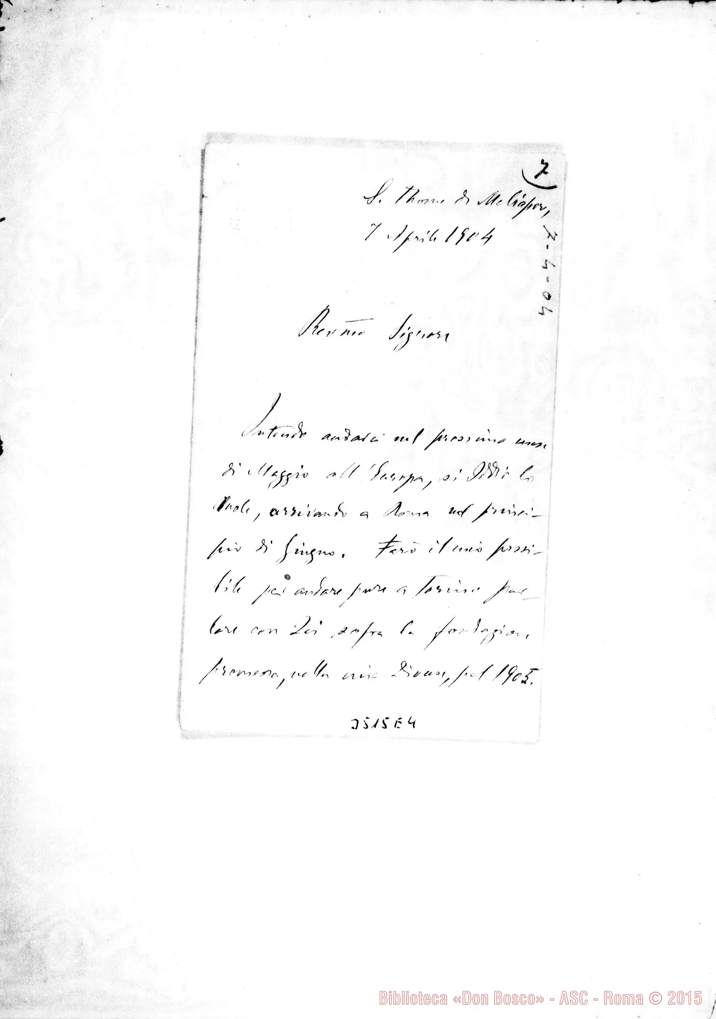 Fotogramma E 4 — Teotonio Ribeiro, vesc.-Rev.mo Sig. Meliapor, 7-04-1904