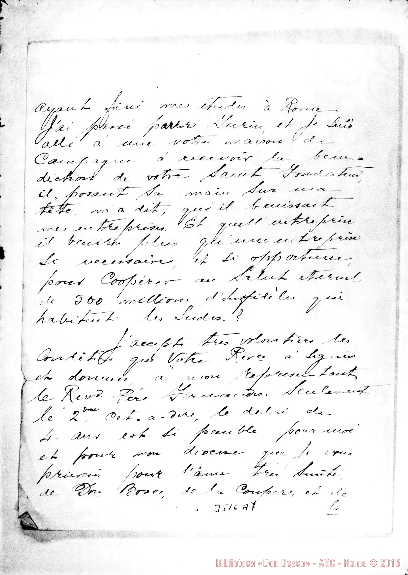 Fotogramma A 7 — Teotonio Ribeiro, vesc.-Don Rua. Meliapor, 14-11-1905