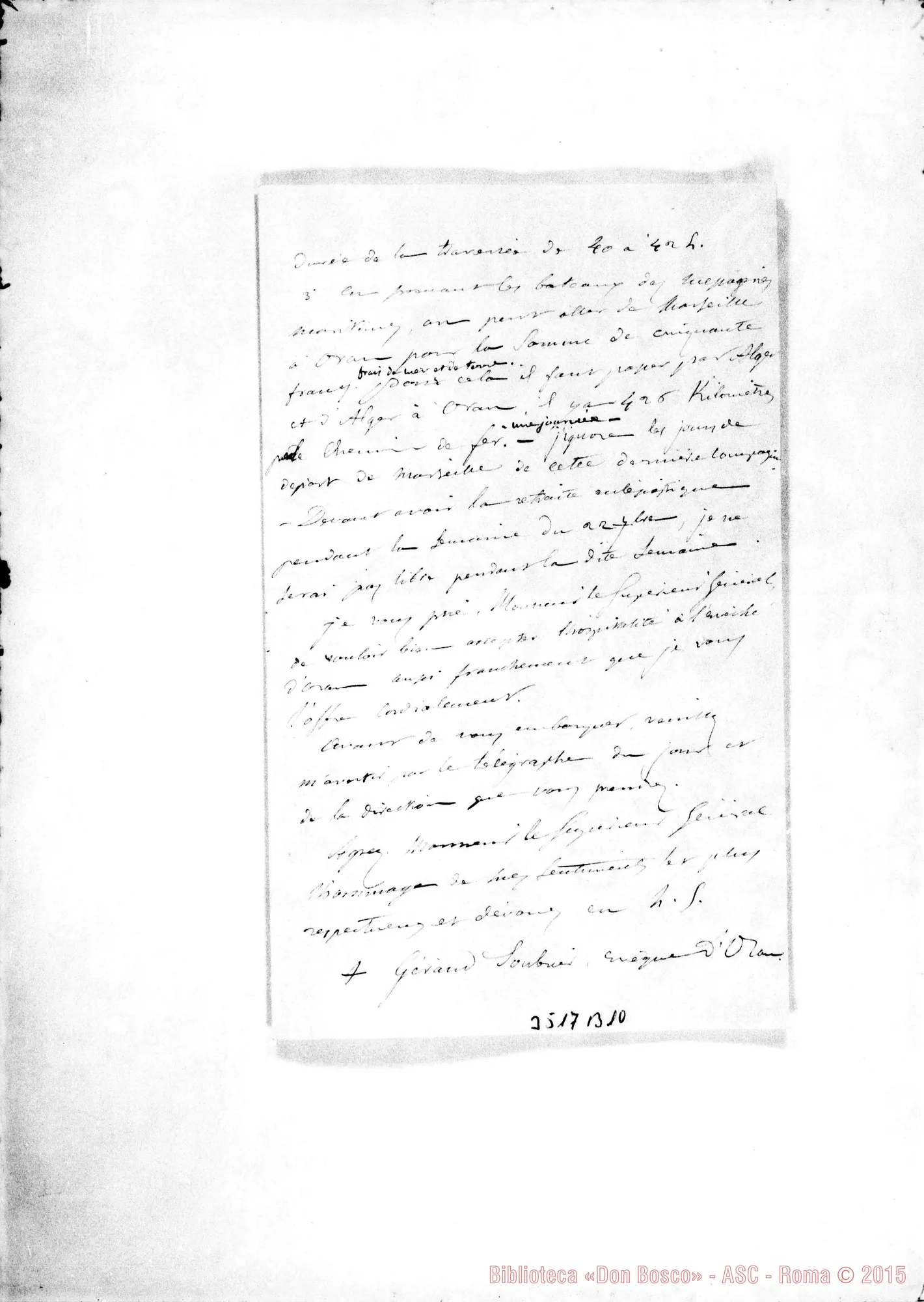 Fotogramma B 10 — Geraldo Soubrier, vesc.-Don Rua. Oran, 31-08-1890