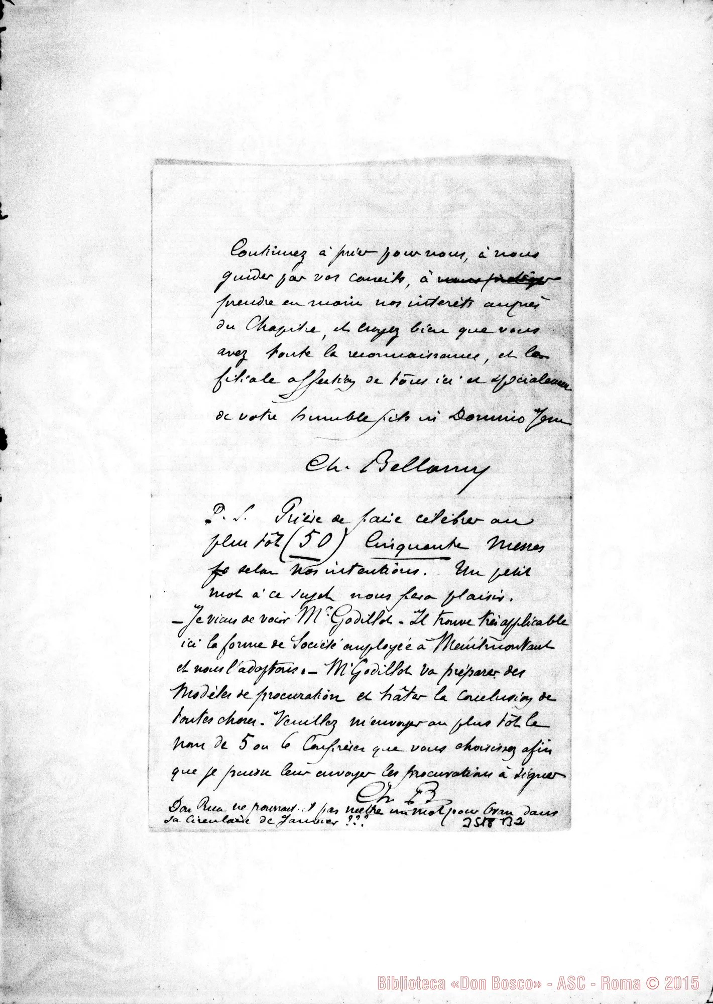 Fotogramma B 2 — Don Charles Bellamy-Ispettore. Oran, 28-10-1892