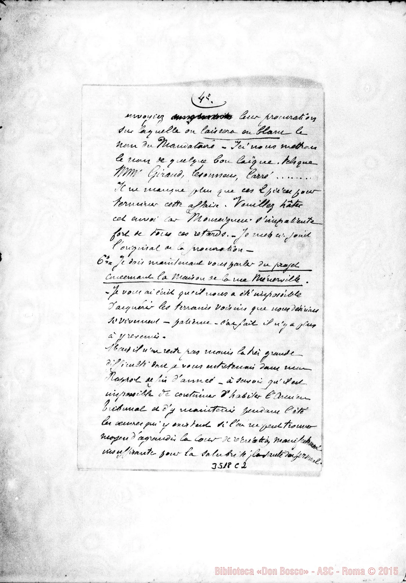 Fotogramma C 2 — Don Bellamy-Ispettore. Oran, 19-01-1893