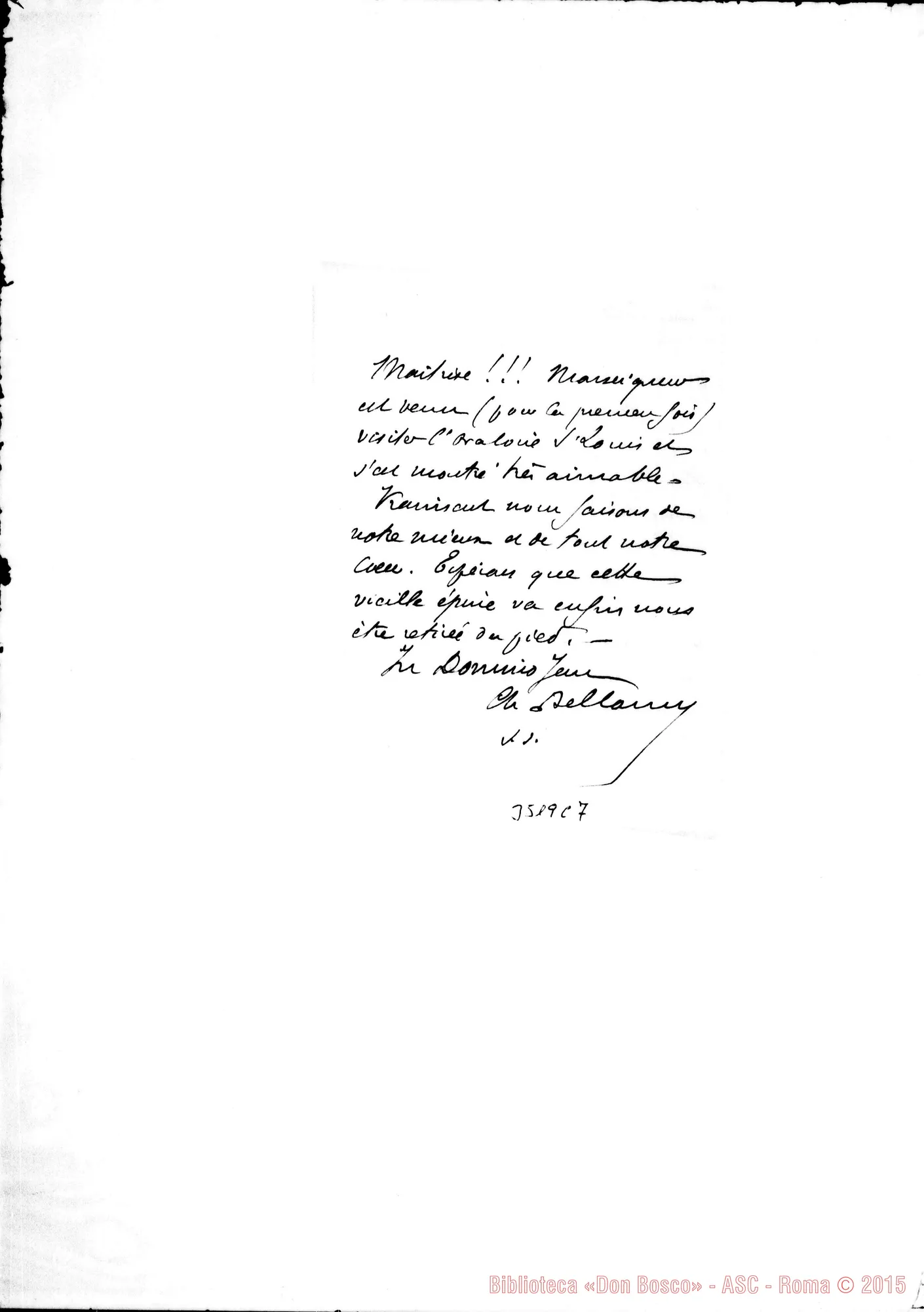 Fotogramma C 7 — Don Bellamy-Ispettore. Oran, 15-10-1900