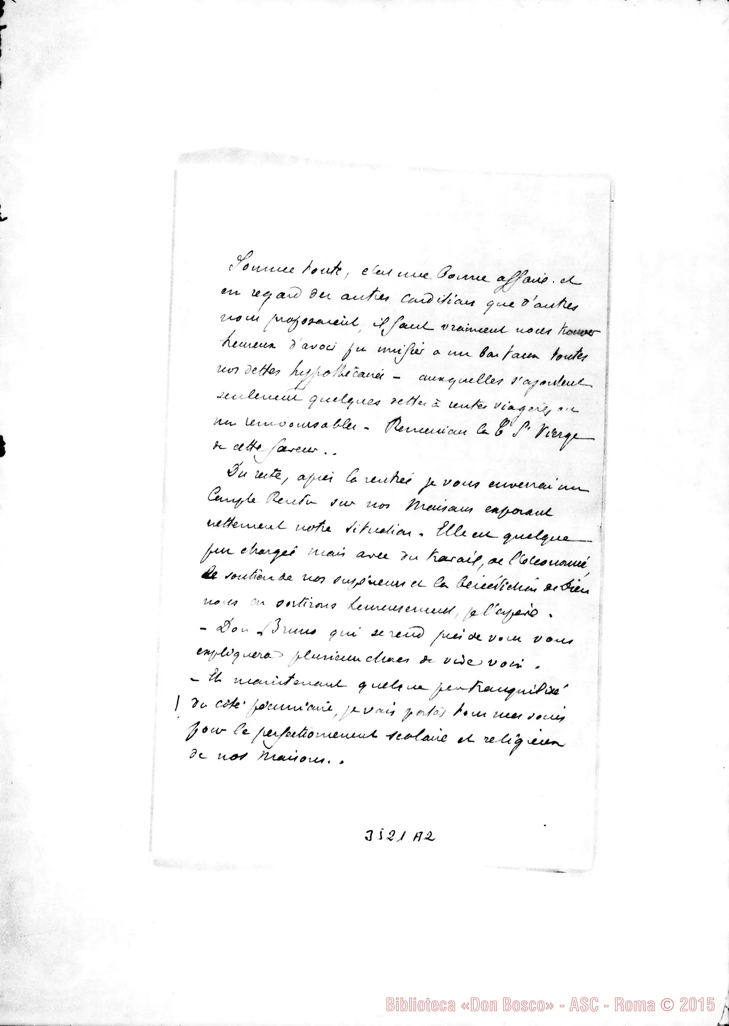 Fotogramma A 2 — Don Bellamy-Don Rua. Oran, 9-08-1899 Autogr. Rua