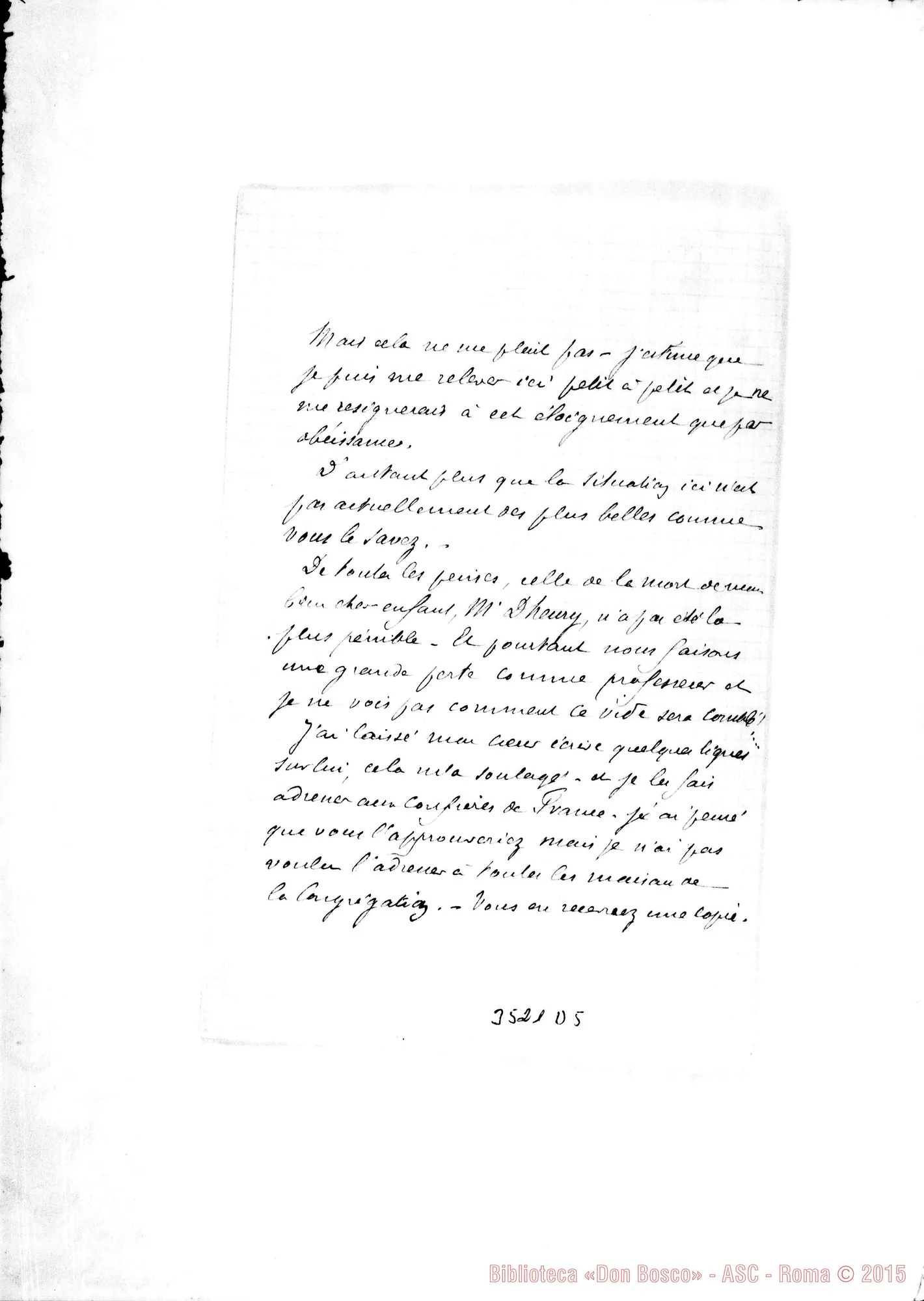 Fotogramma D 5 — Don Bellamy-Prefetto spirituale. Oran, 23-07-1896