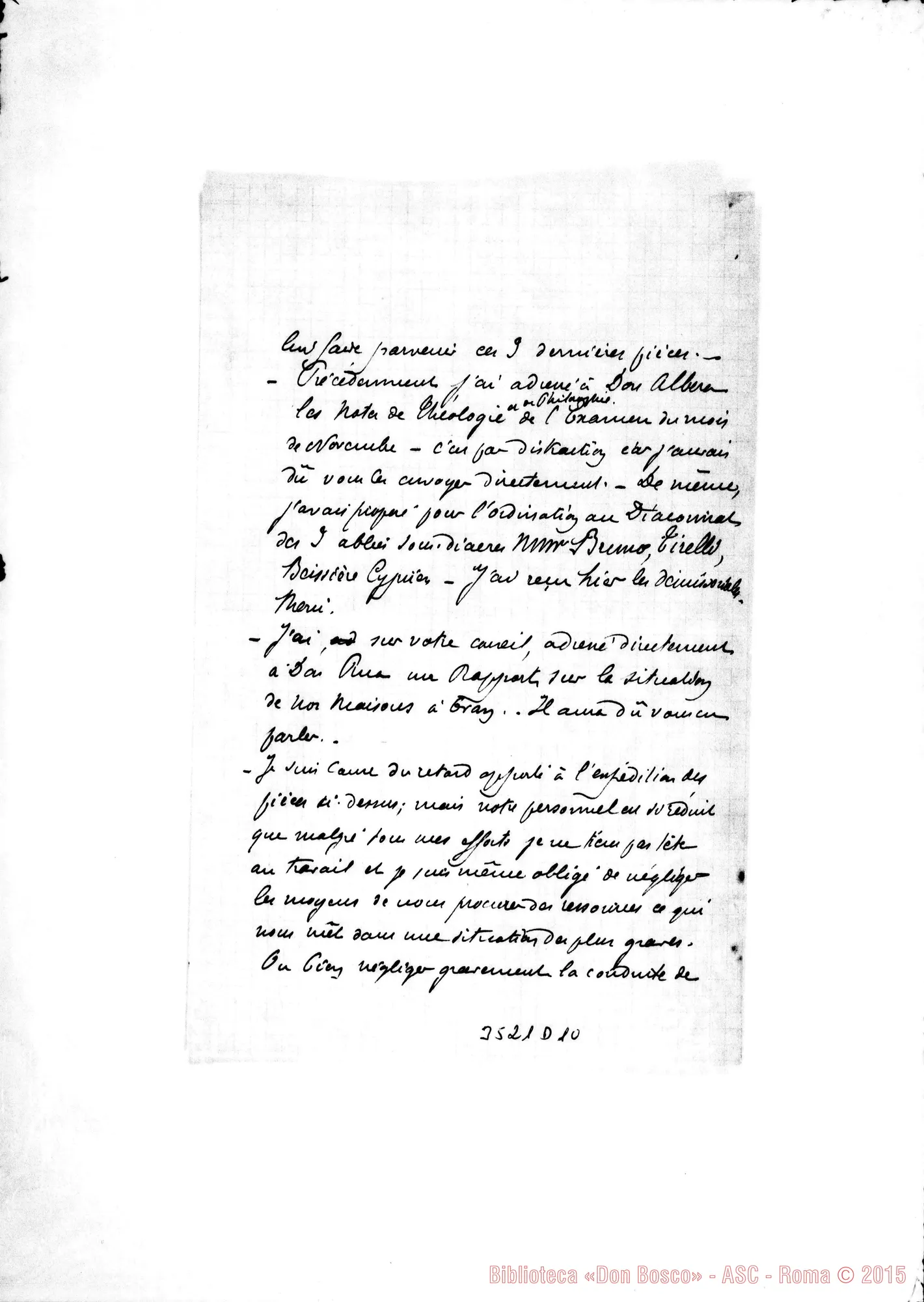 Fotogramma D 10 — Don Bellamy-Ispettore. Orano, 11-12-1896