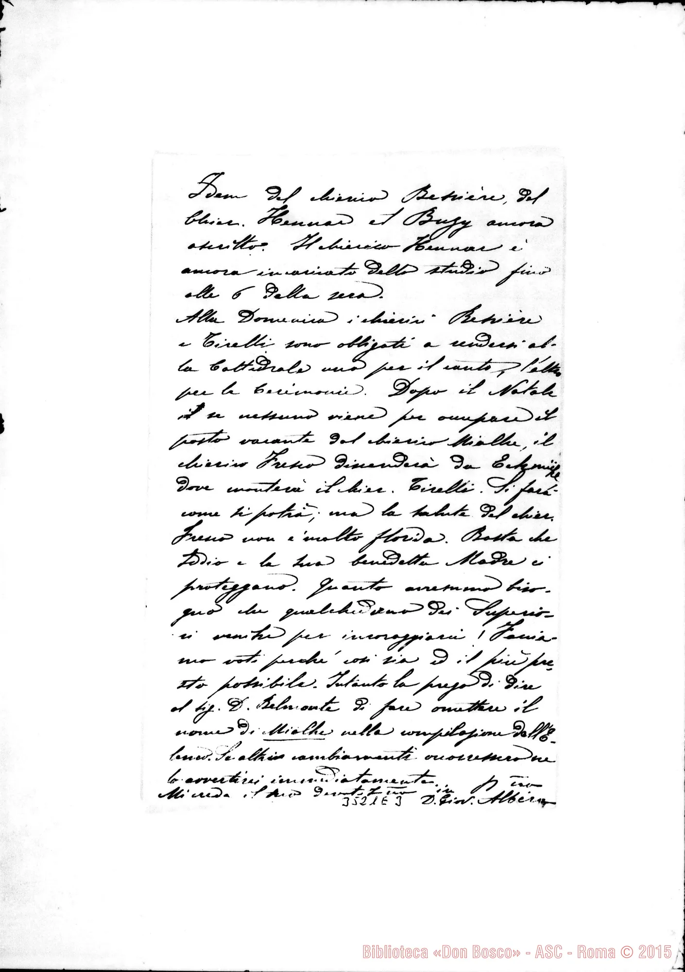 Fotogramma E 3 — Don Giovanni Albera-Ispettore. Oran, 8-01-1897