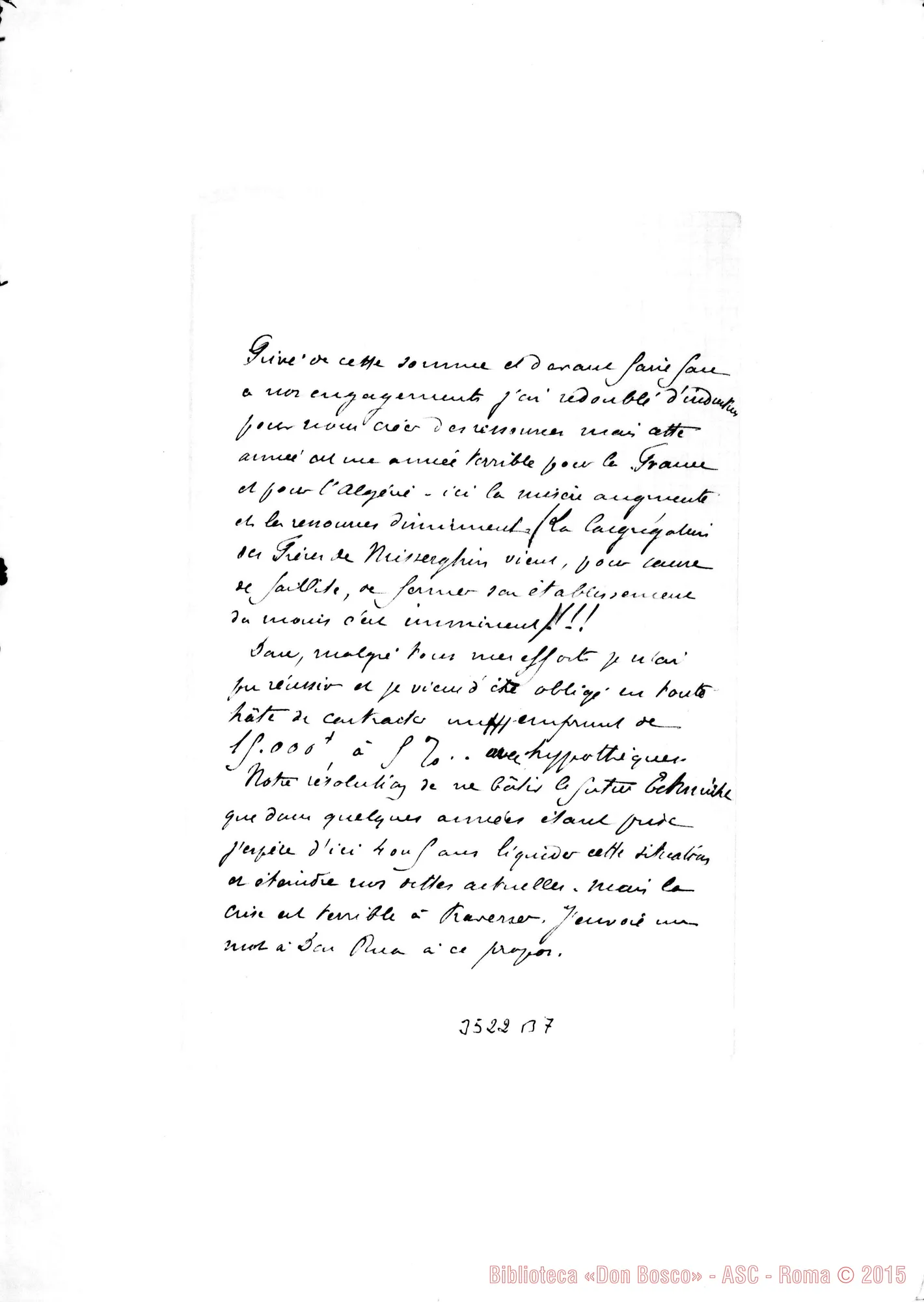 Fotogramma B 7 — Don Bellamy-Ispettore. Oran, 8-05-1897