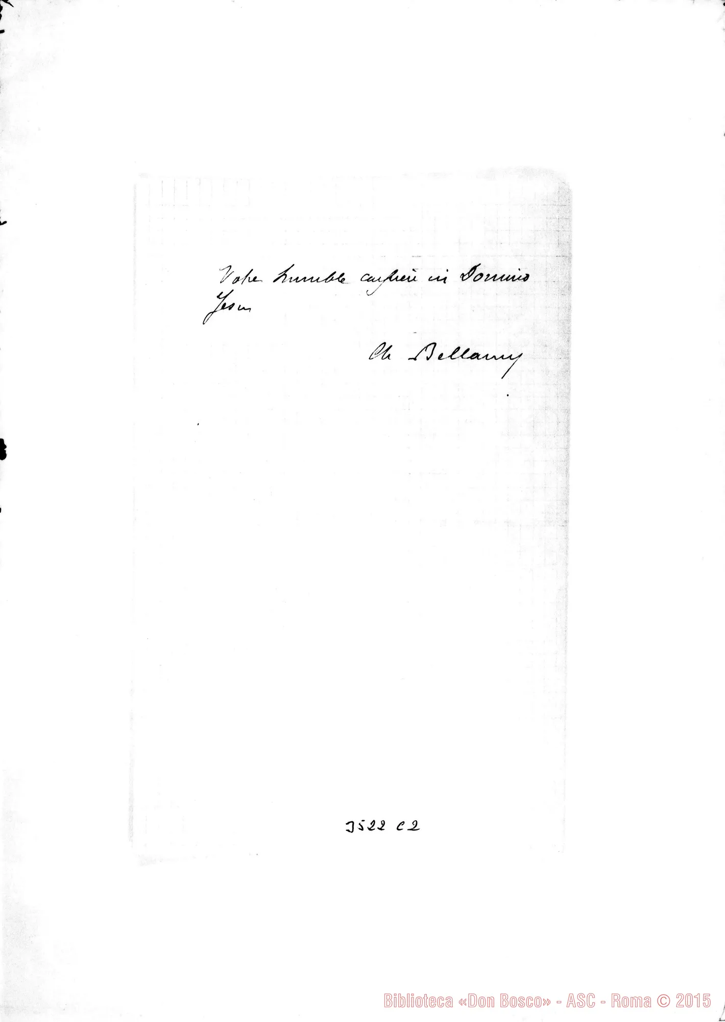 Fotogramma C 2 — Don Bellamy-Ispettore. Oran, 8-06-1897