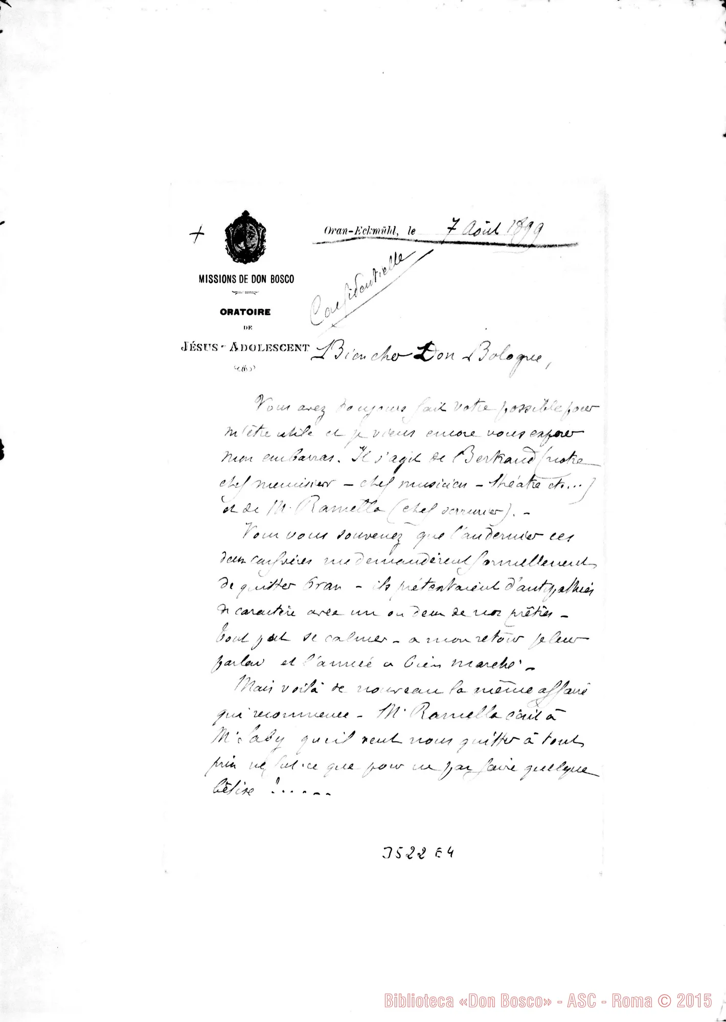 Fotogramma E 4 — Don Bellamy-Don Bologna. Oran, 7-08-1899