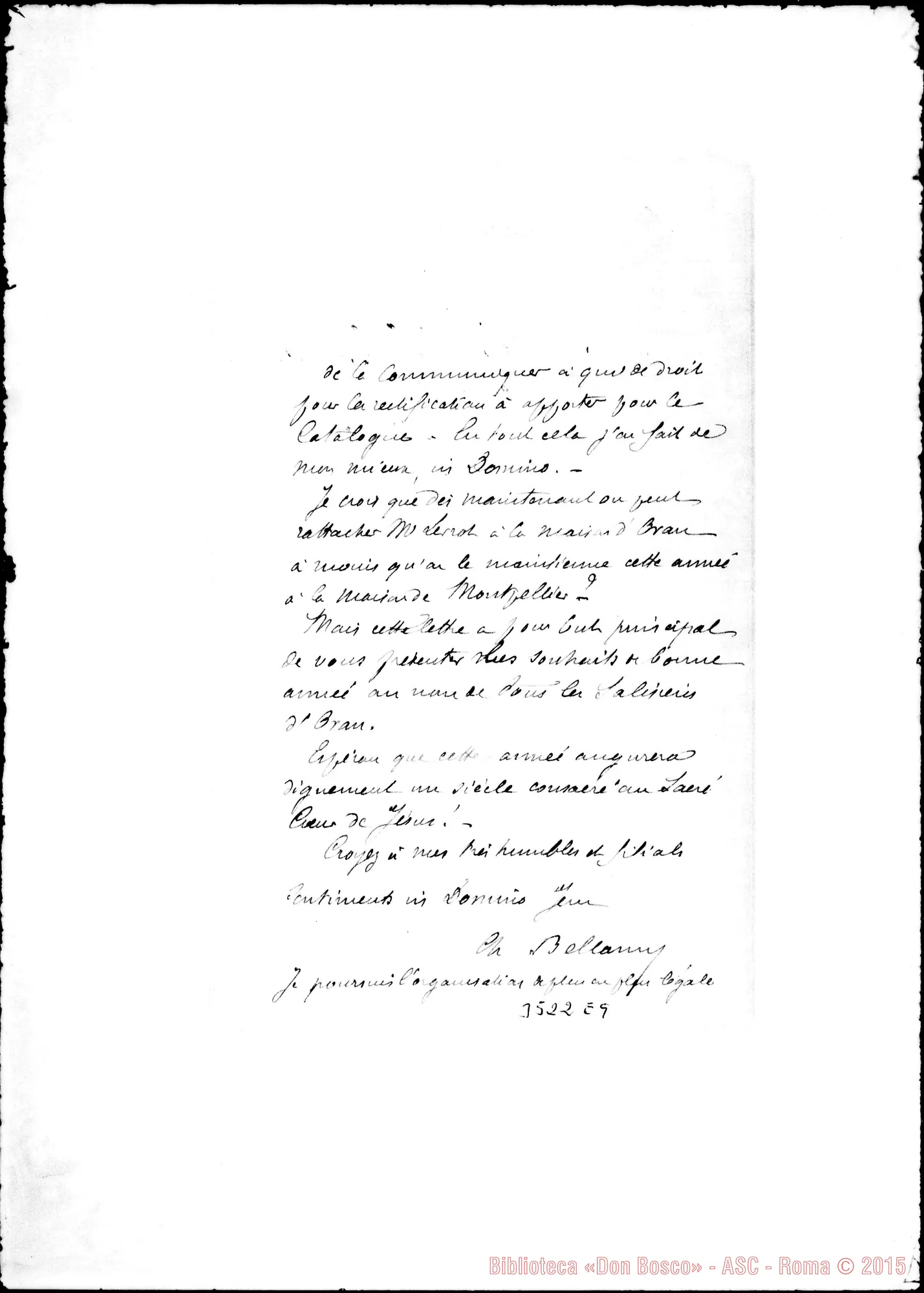 Fotogramma E 9 — Don Bellamy-Ispettore. Oran, 18-12-1899