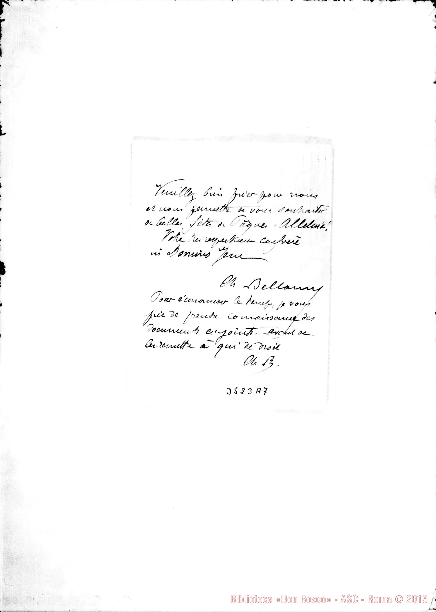 Fotogramma A 7 — Don Bellamy-Ispettore. Oran, 7-04-1900