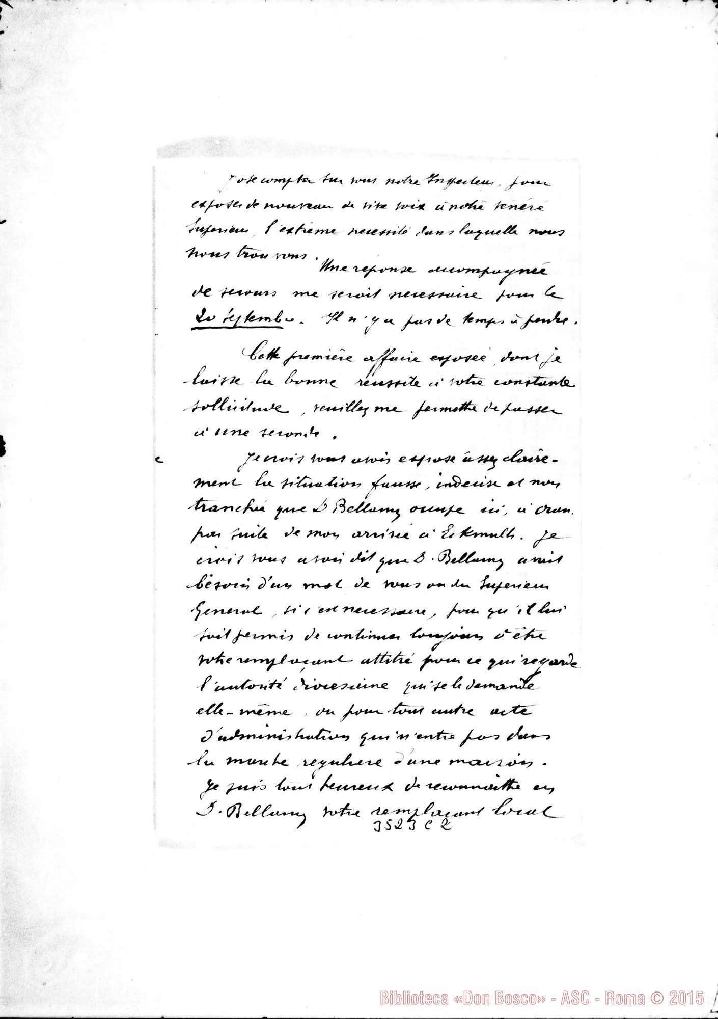 Fotogramma C 2 — Don Béissière Cipriano-Ispettore. Oran, 14-09-1900