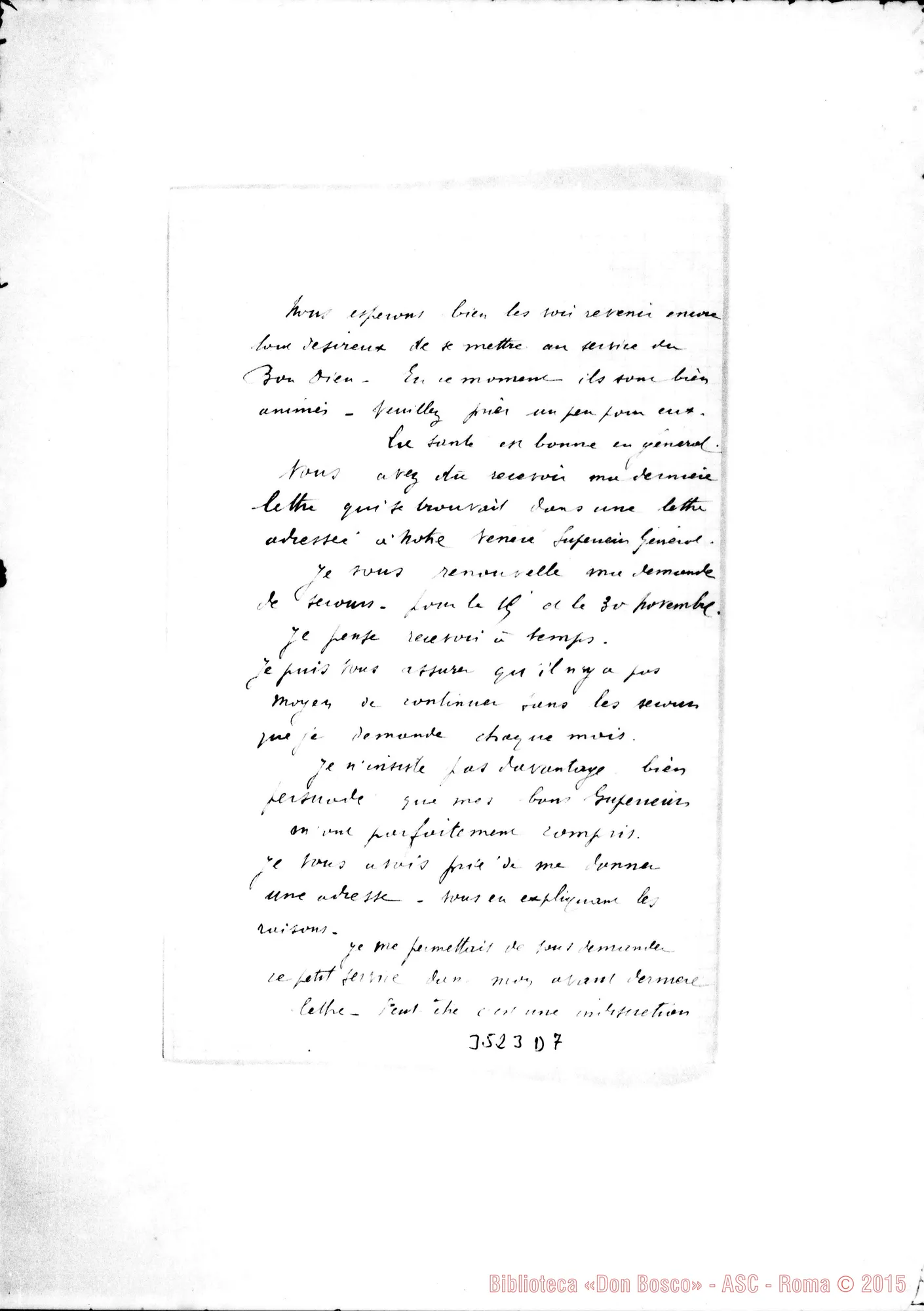 Fotogramma D 7 — Don Béssière-Ispettore. Oran, 13-11-1900