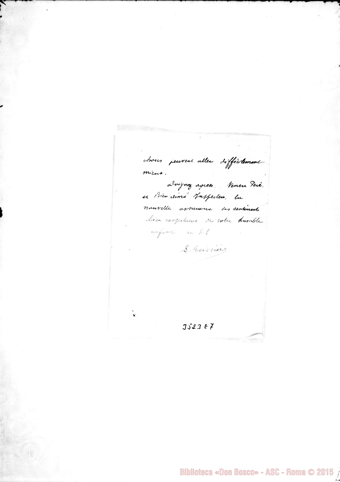Fotogramma E 7 — Don Béssière-Ispettore. Oran, 17-01-1901