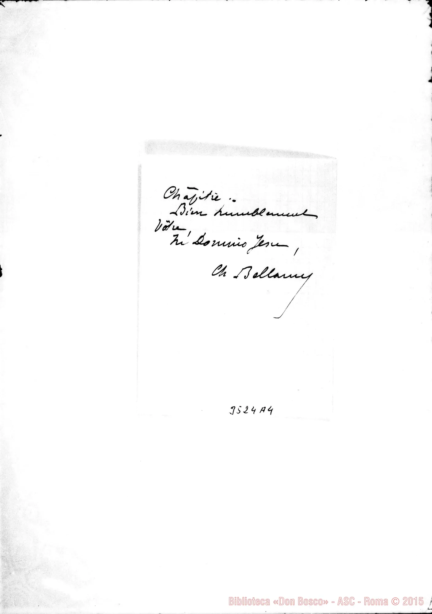 Fotogramma A 4 — Don Bellamy-Ispettore. Oran, 30-04-1901