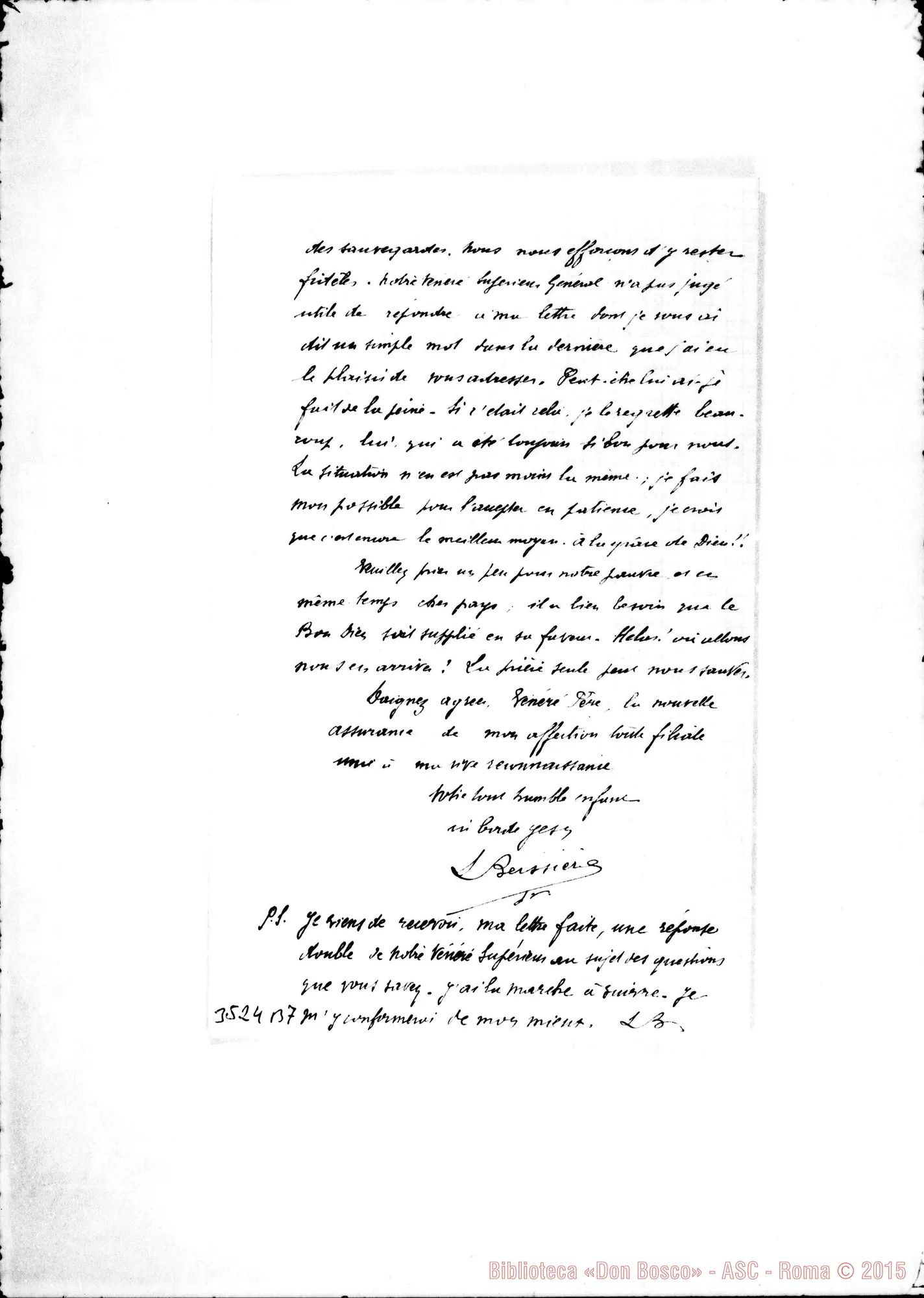Fotogramma B 7 — Don Béssière-Vénéré Père. Oran, 9-07-1901