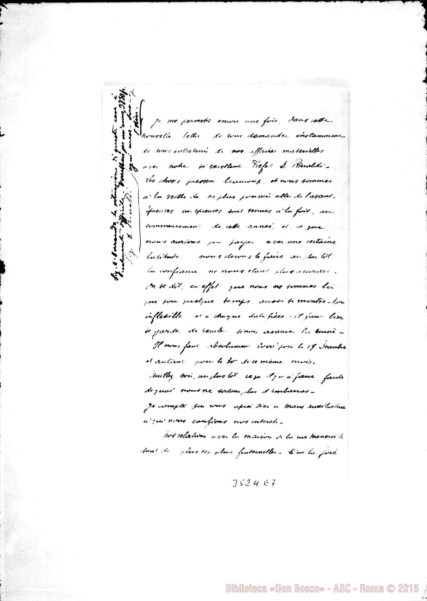 Fotogramma E 7 — Don Béssière-Ispettore. Oran, 7-12-1901