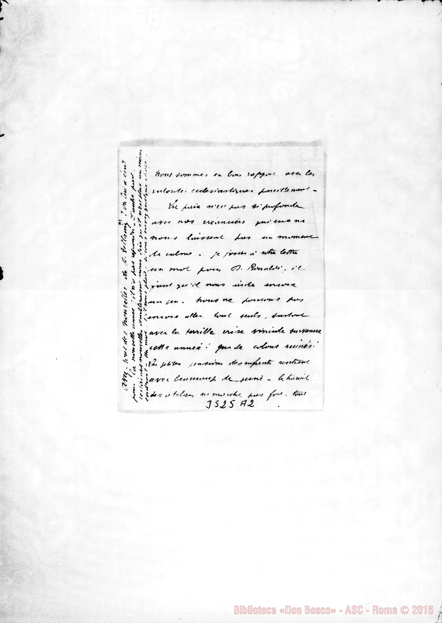 Fotogramma A 2 — Don Béssière-Ispettore. Oran, 24-01-1902