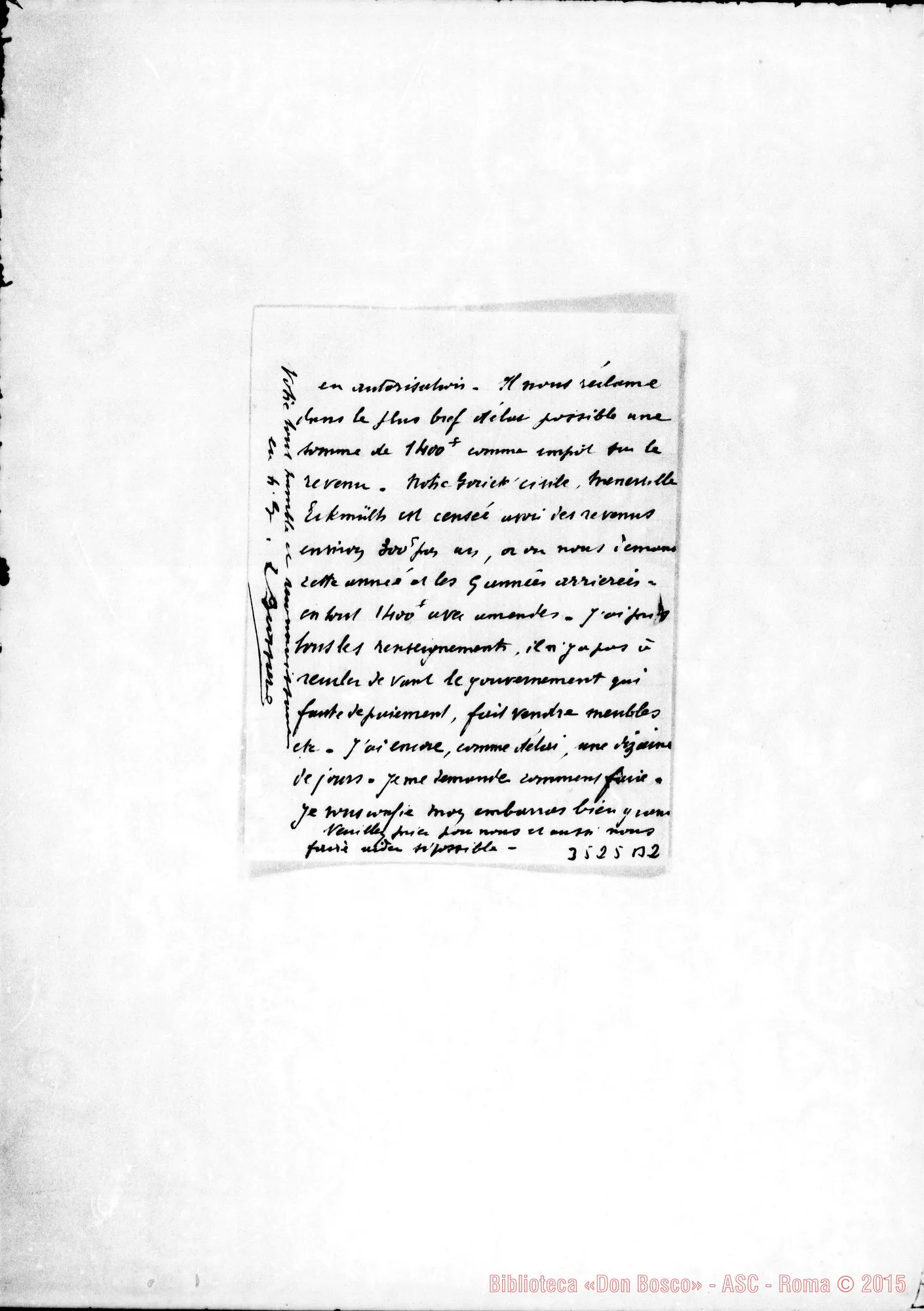 Fotogramma B 2 — Don Béssière-Ispettore. Oran, 13-05-1902