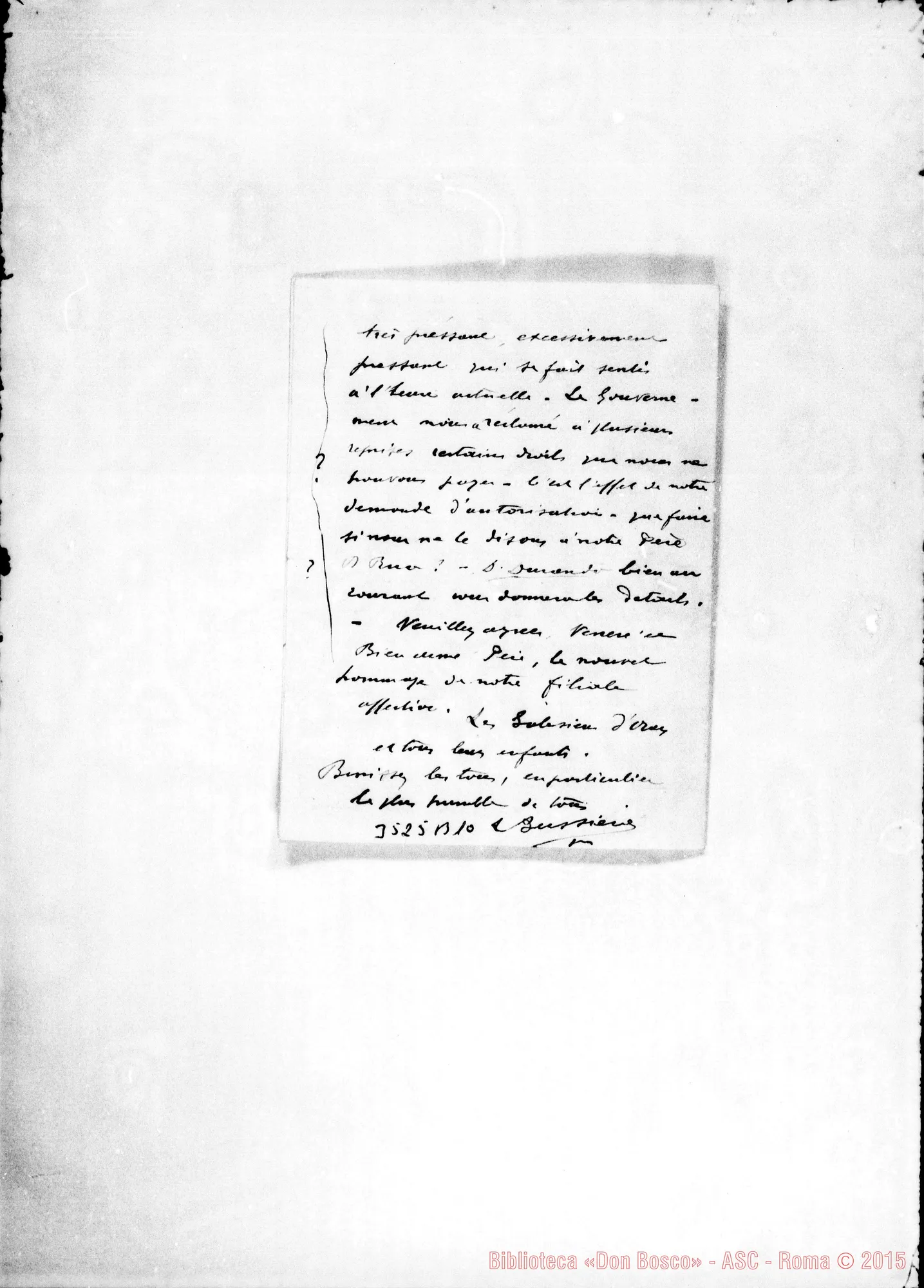 Fotogramma B 10 — Don Béssière-Aimé Père. Oran, 24-06-1902