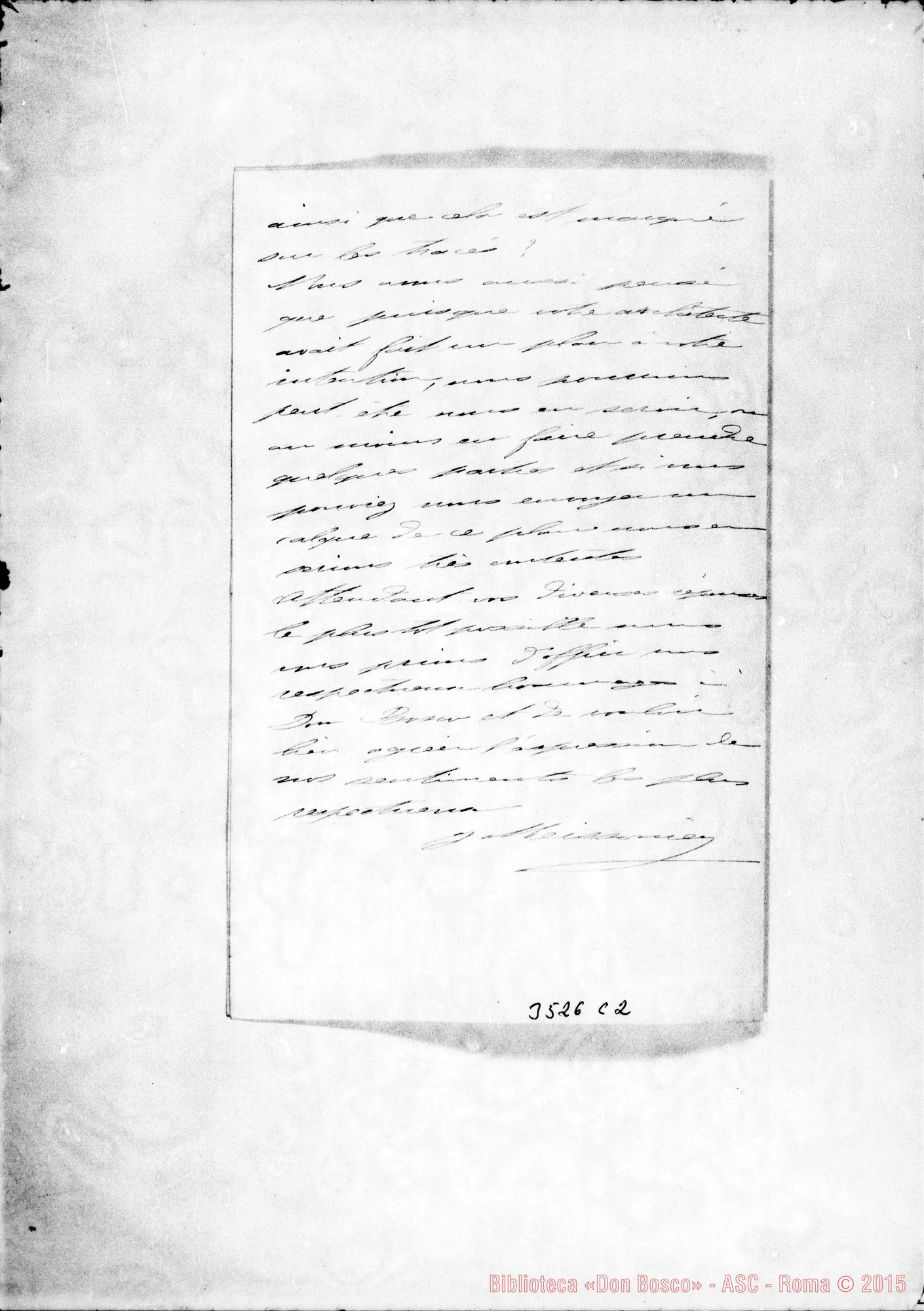 Fotogramma C 2 — Meissonier-Révérend Père. Paris, 14-5