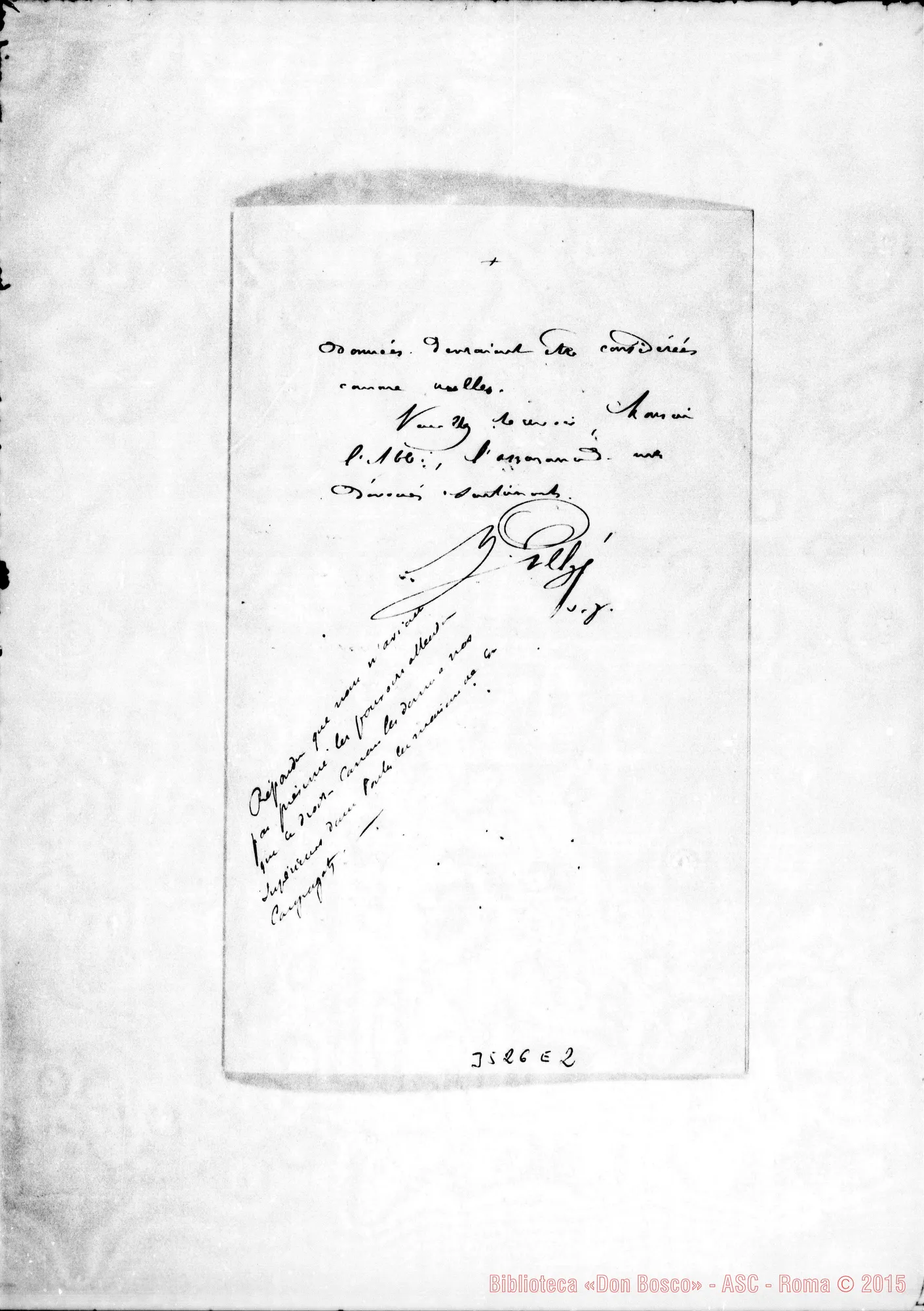 Fotogramma E 2 — Dall’Arcivescovato di Parigi-Monsieur l’abbé, il 24-10-1886