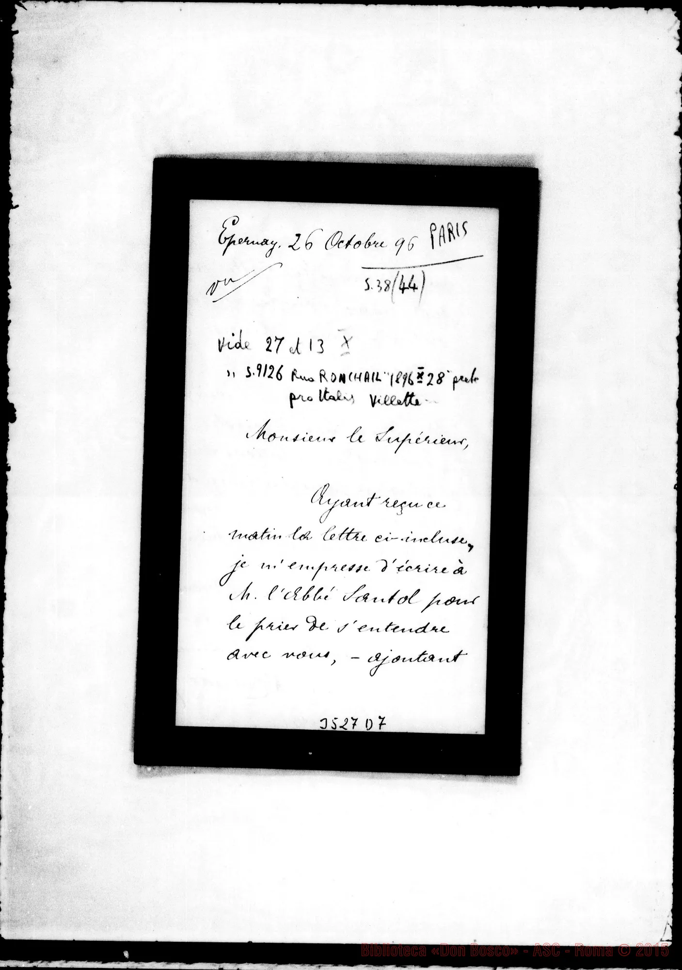 Fotogramma D 7 — Jean K. Chaudou. Epernay, 26-10-1896
