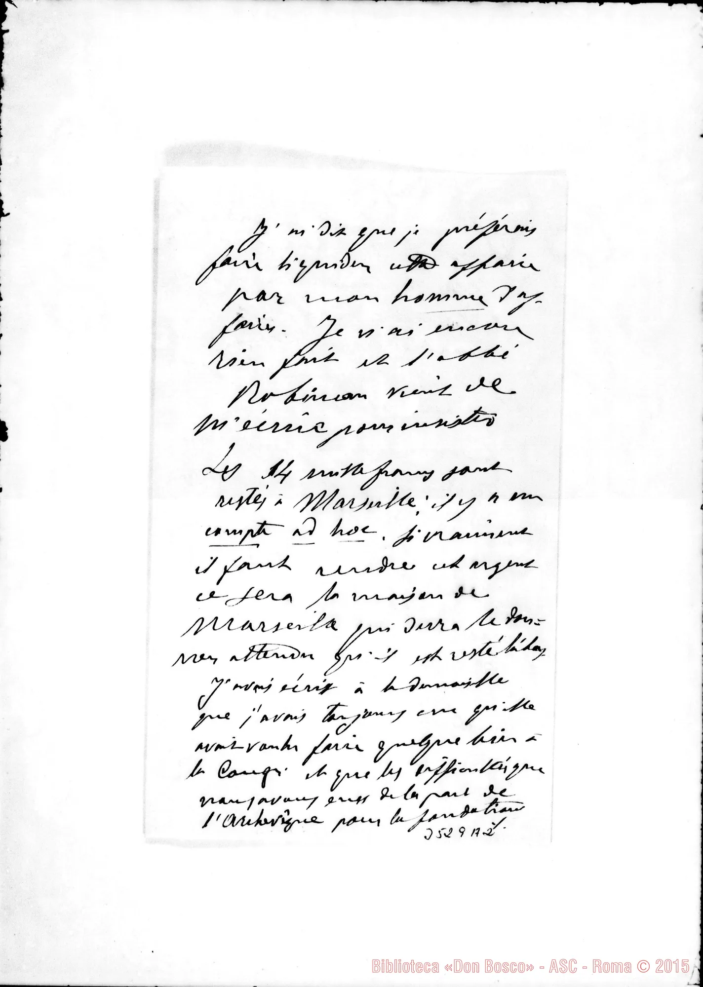 Fotogramma A 2 — Don Bologna-Don Rua. Dicembre 1901