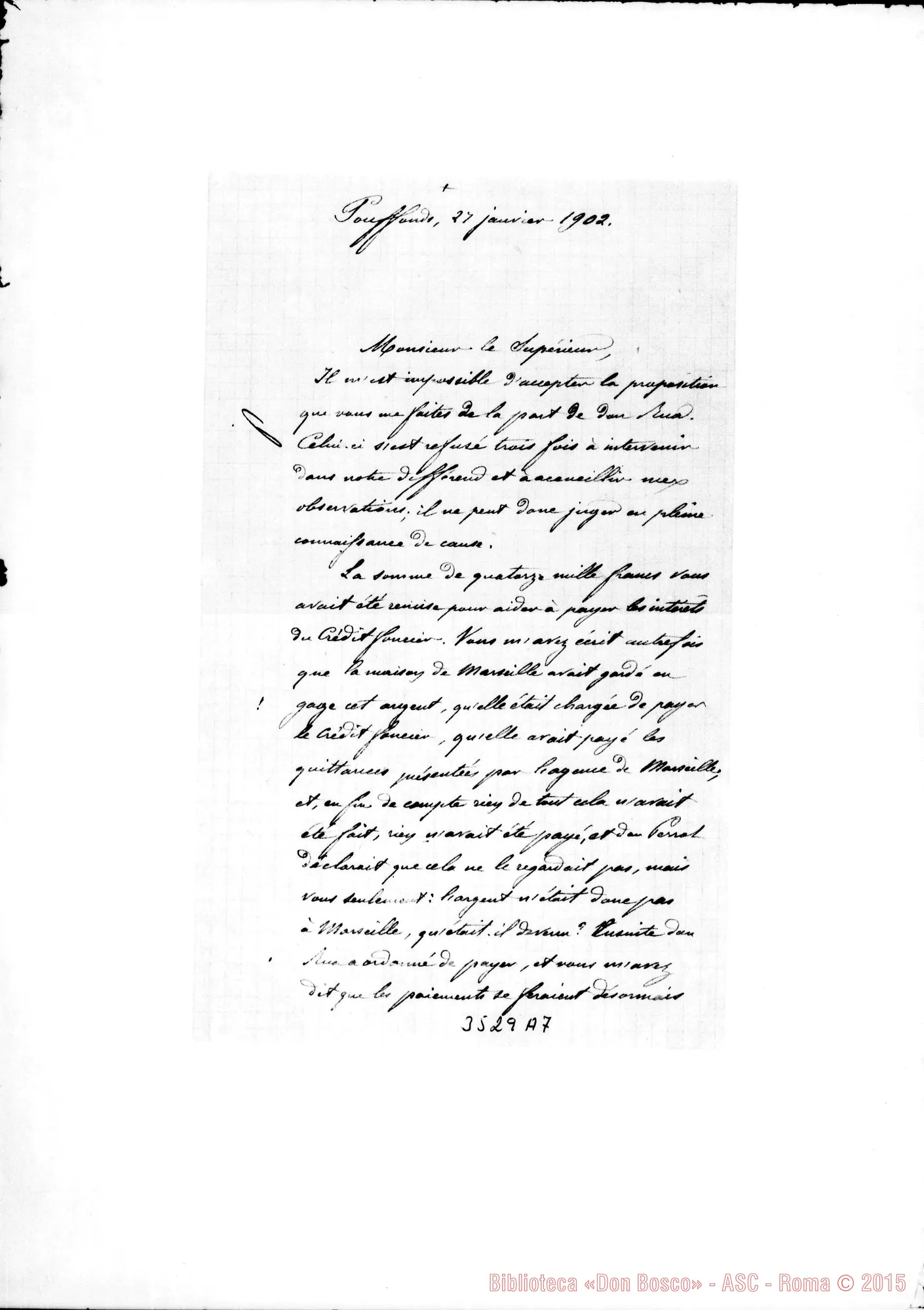 Fotogramma A 7 — L. Robineau-Monsieur le Supérieur, il 27-01-1902