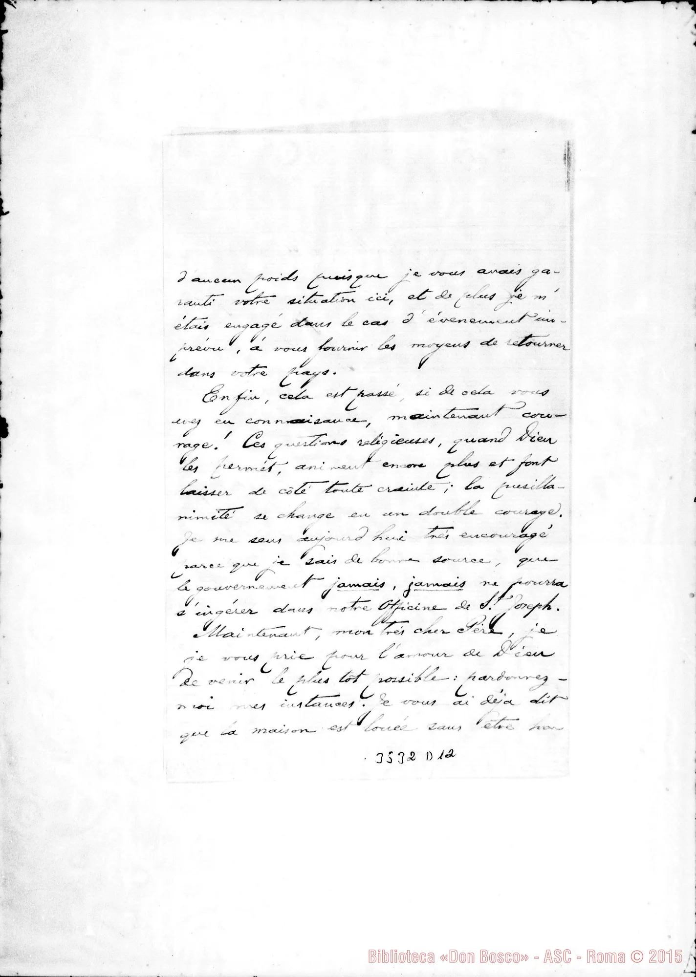 Fotogramma D 12 — Mons. Sebastiano de Vasconcellos-Rev.do Padre. Porto, 28-12-1880