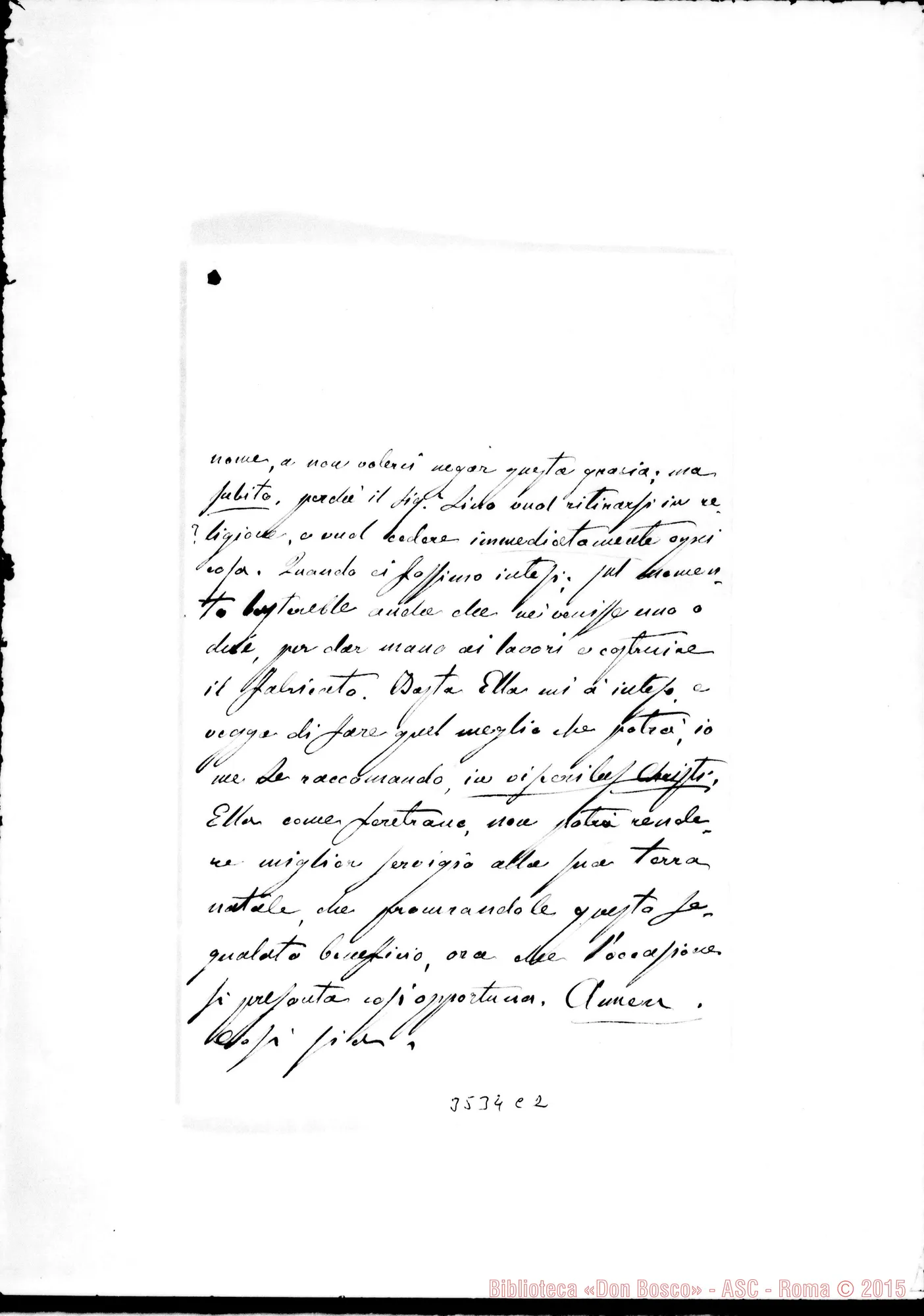 Fotogramma C 2 — Alfonso Andreoli, vesc. di Montefeltro-Sig. Pennabilli, 20-10-1906