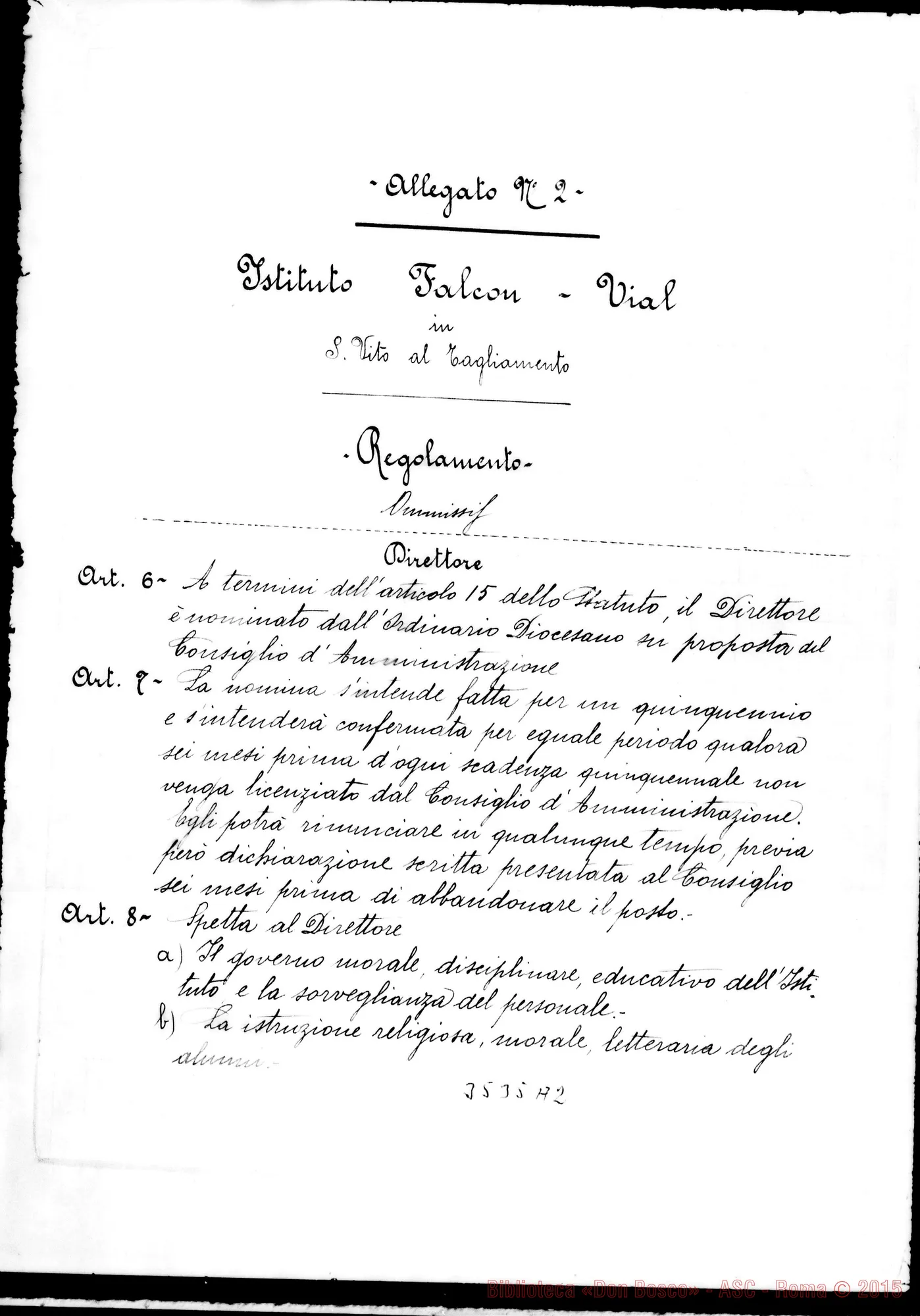 Fotogramma A 2 — Santa Rosa: Pbro. Esteban Punto: cronaca dal 1896 fino al 1937