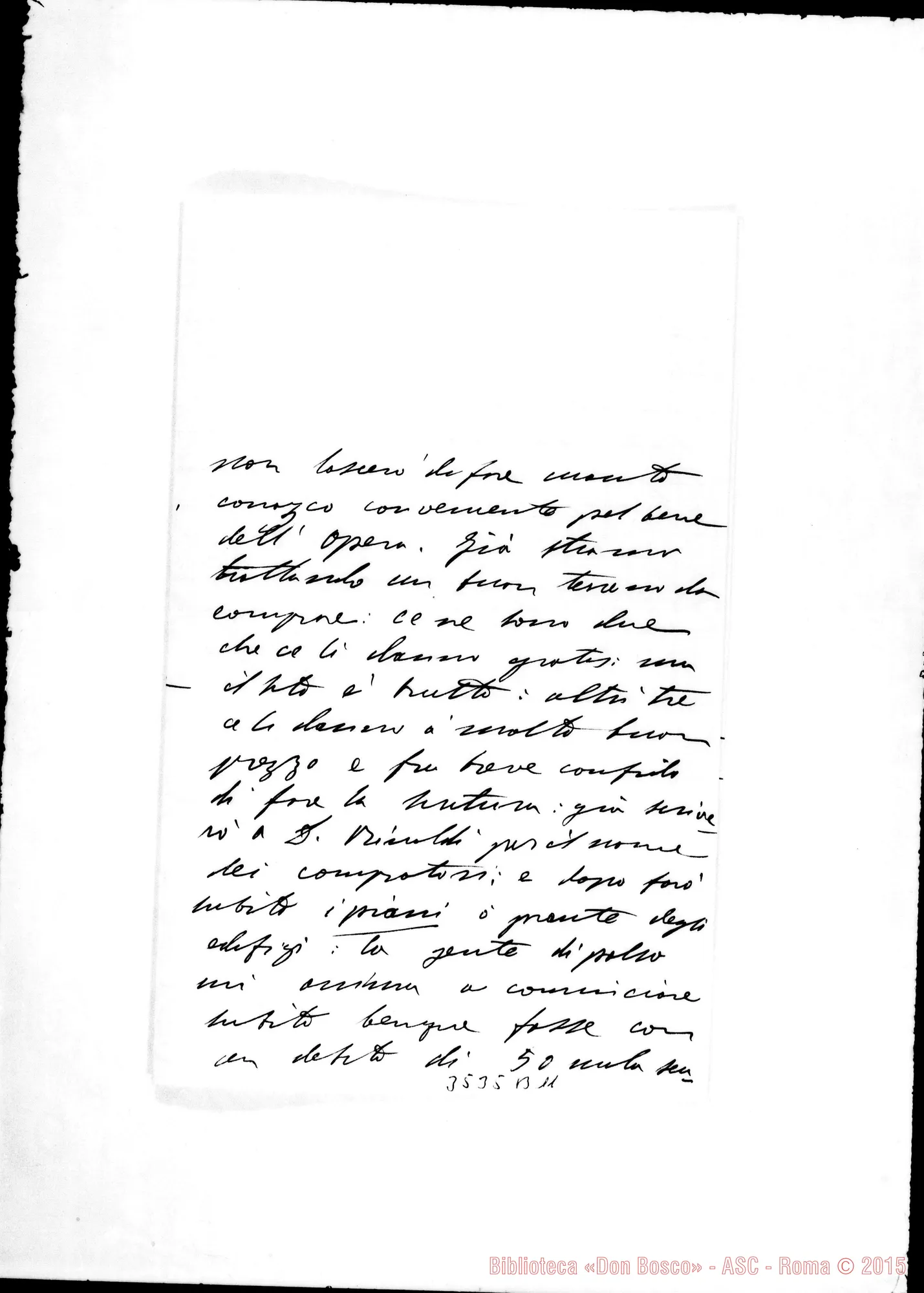 Fotogramma B 11 — Don Angelo Tabarini-Amato Padre. Santander, 7-07-1892