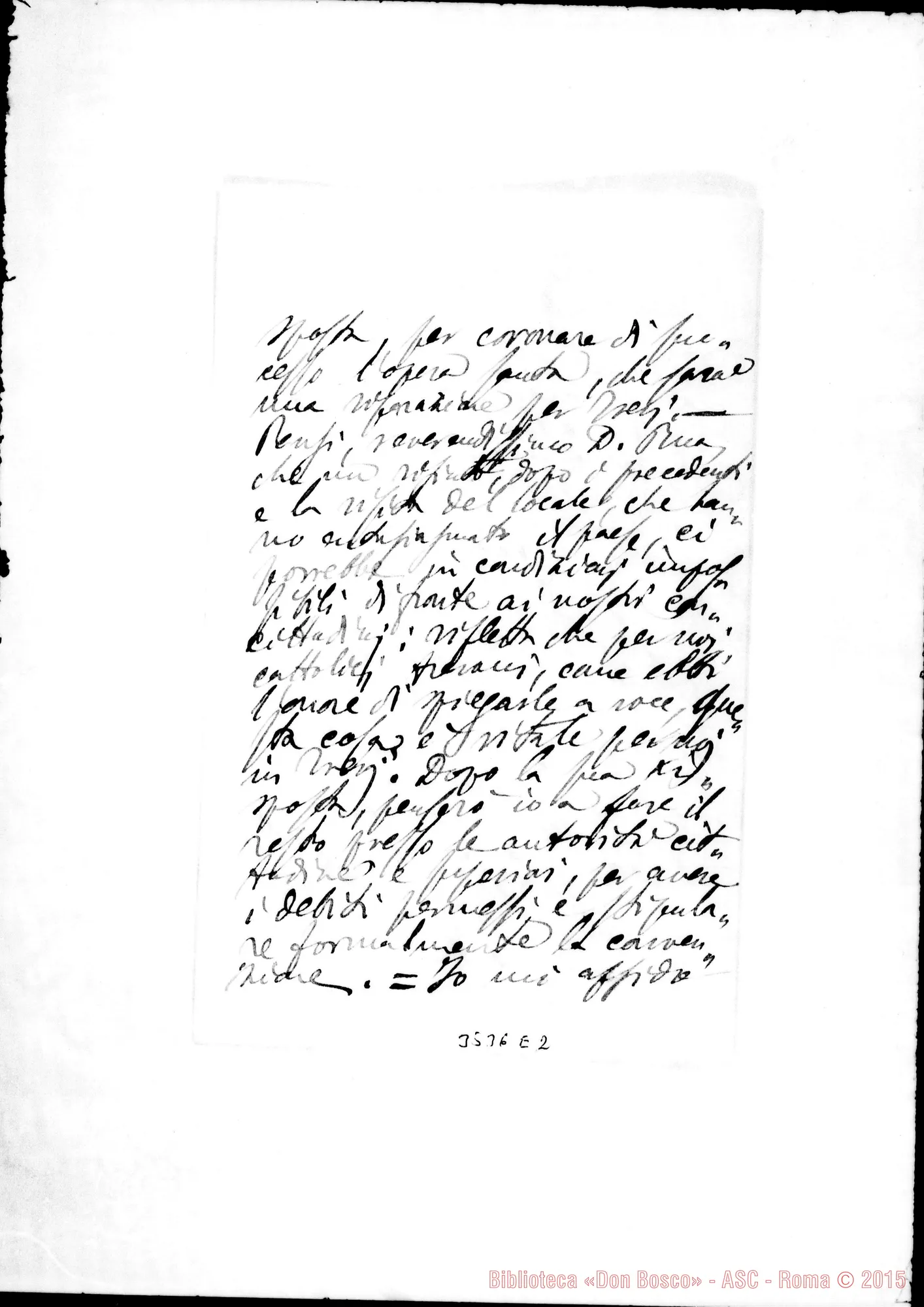 Fotogramma E 2 — Avv. Giuseppe Ubaldi-Don Rua. Spoleto, 4-05-1893