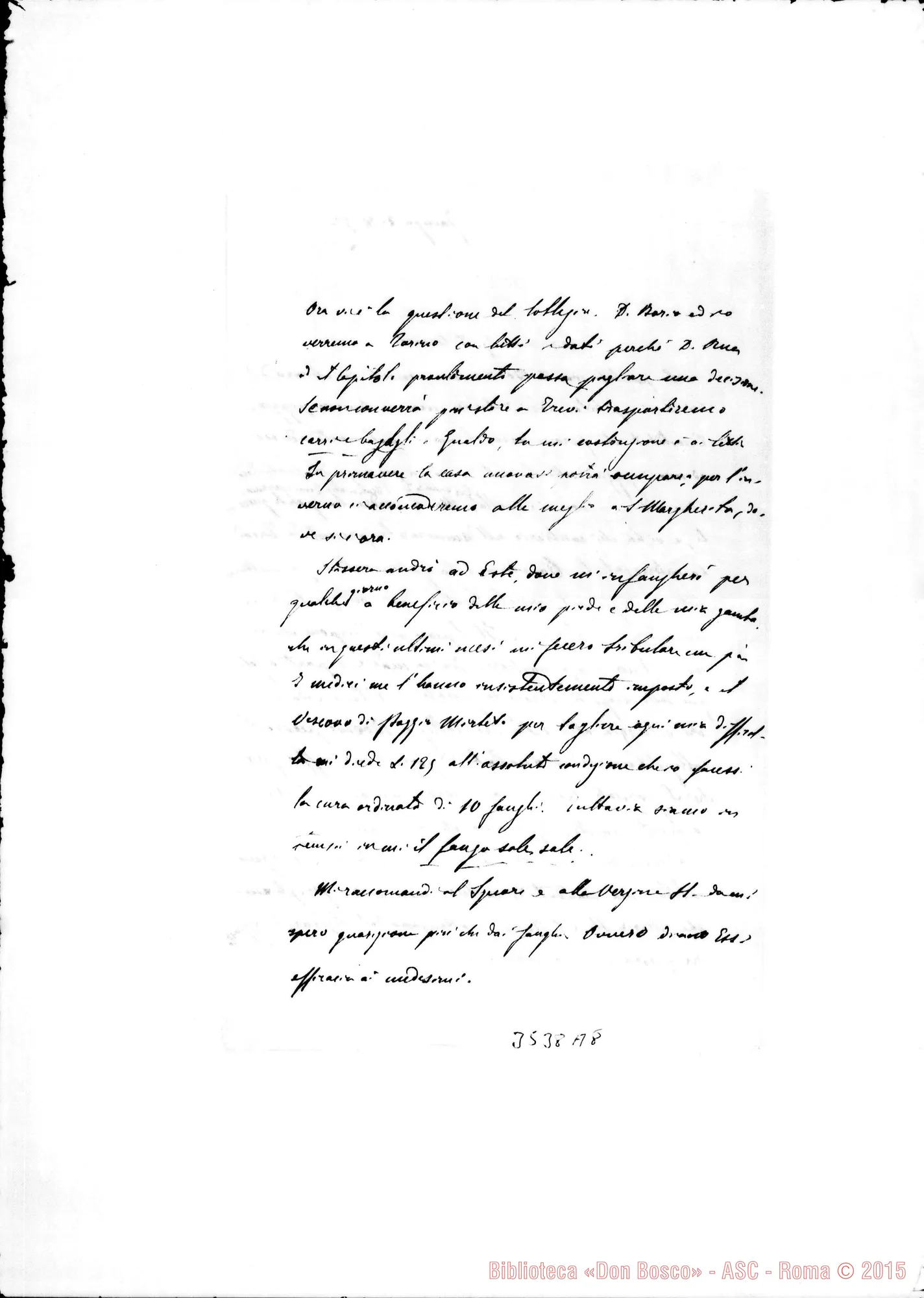 Fotogramma A 8 — Don Cesare Cagliero-Don Cerruti. Faenza, 2-08-1898