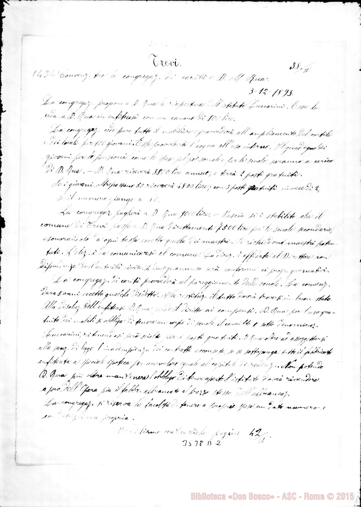 Fotogramma D 2 — Convenzione: estratti