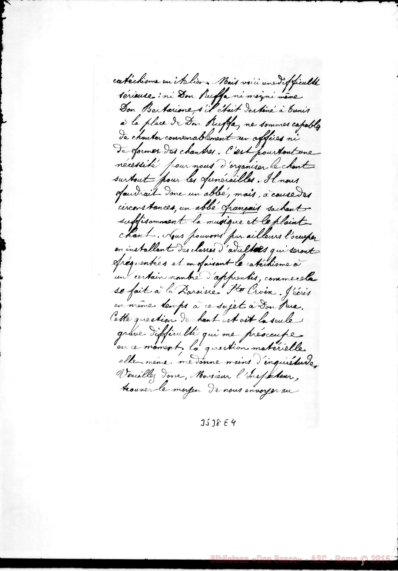 Fotogramma E 4 — Tunis: Don Guglielmo Corlay-Don Durando. Tunis, 10-11-1896