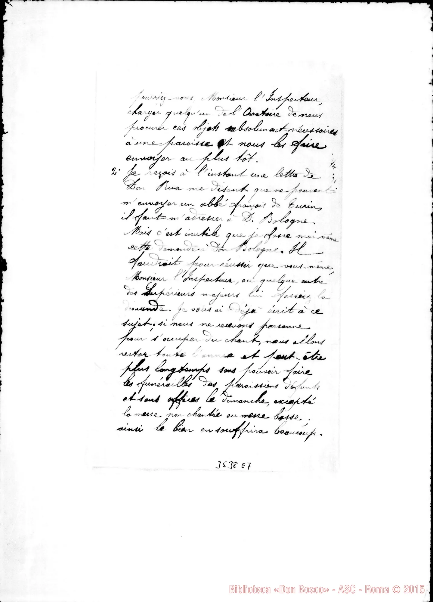 Fotogramma E 7 — Don Guglielmo Corlay-Ispettore. Tunis, 25-11-1896