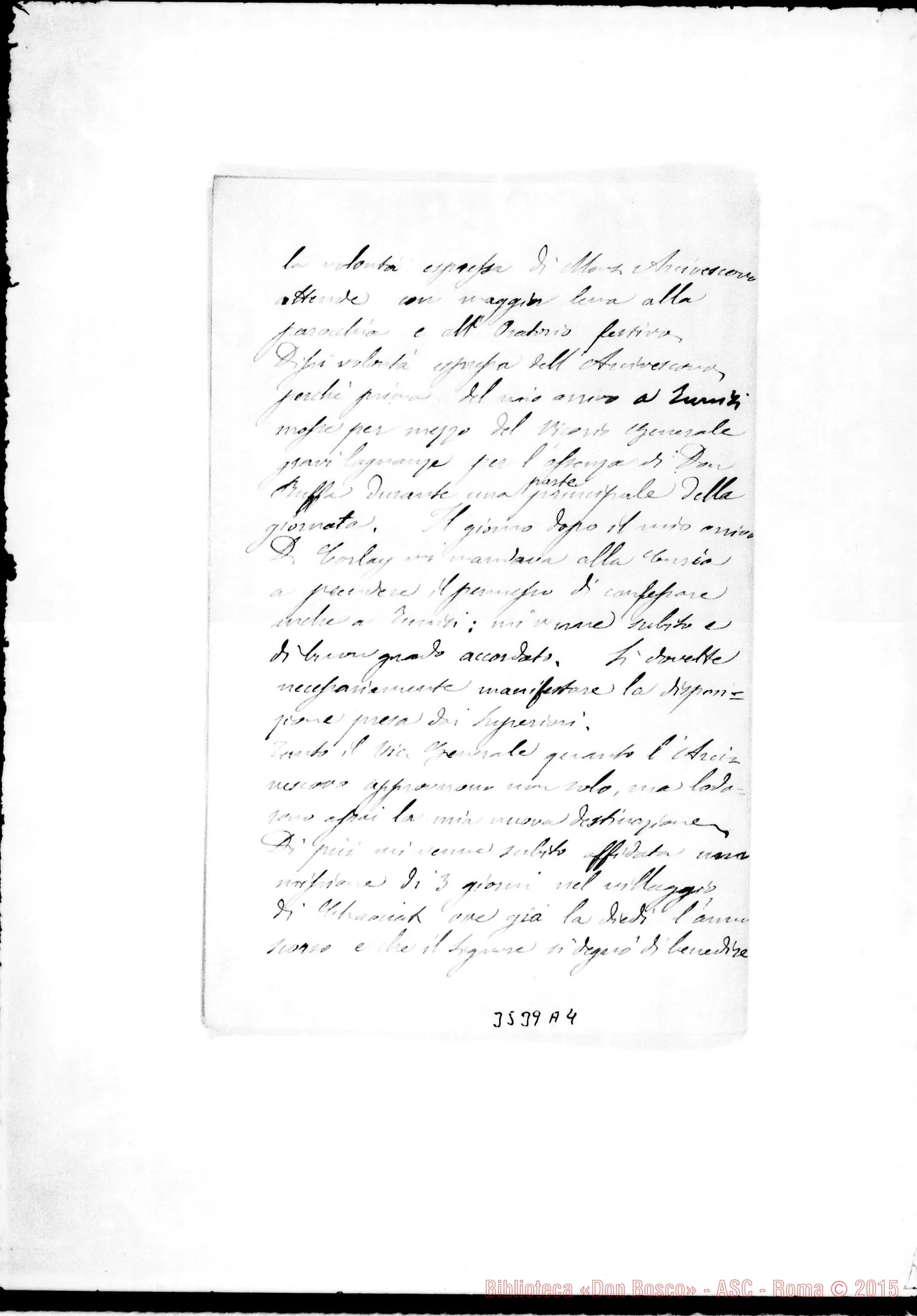 Fotogramma A 4 — Don Giov. Batt. Bertarione-Don Durando. Tunis, 1-04-1897