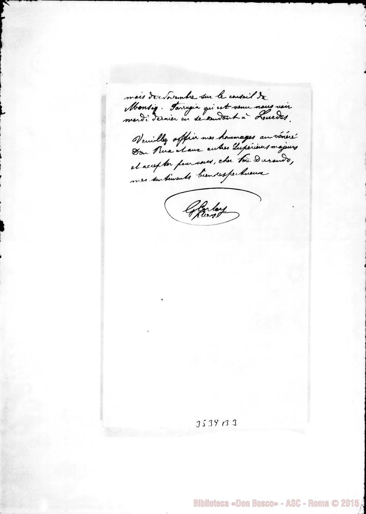 Fotogramma B 3 — Don Guglielmo Corlay-Don Durando. Tunis, 7-08-1897