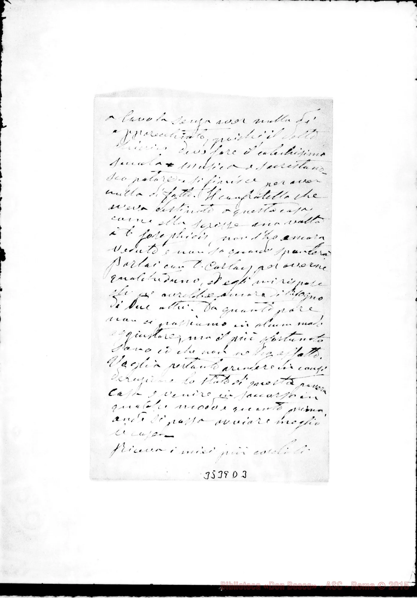Fotogramma D 3 — Don Prandi Lorenzo-Ispettore. Tunis, 6-11-1900