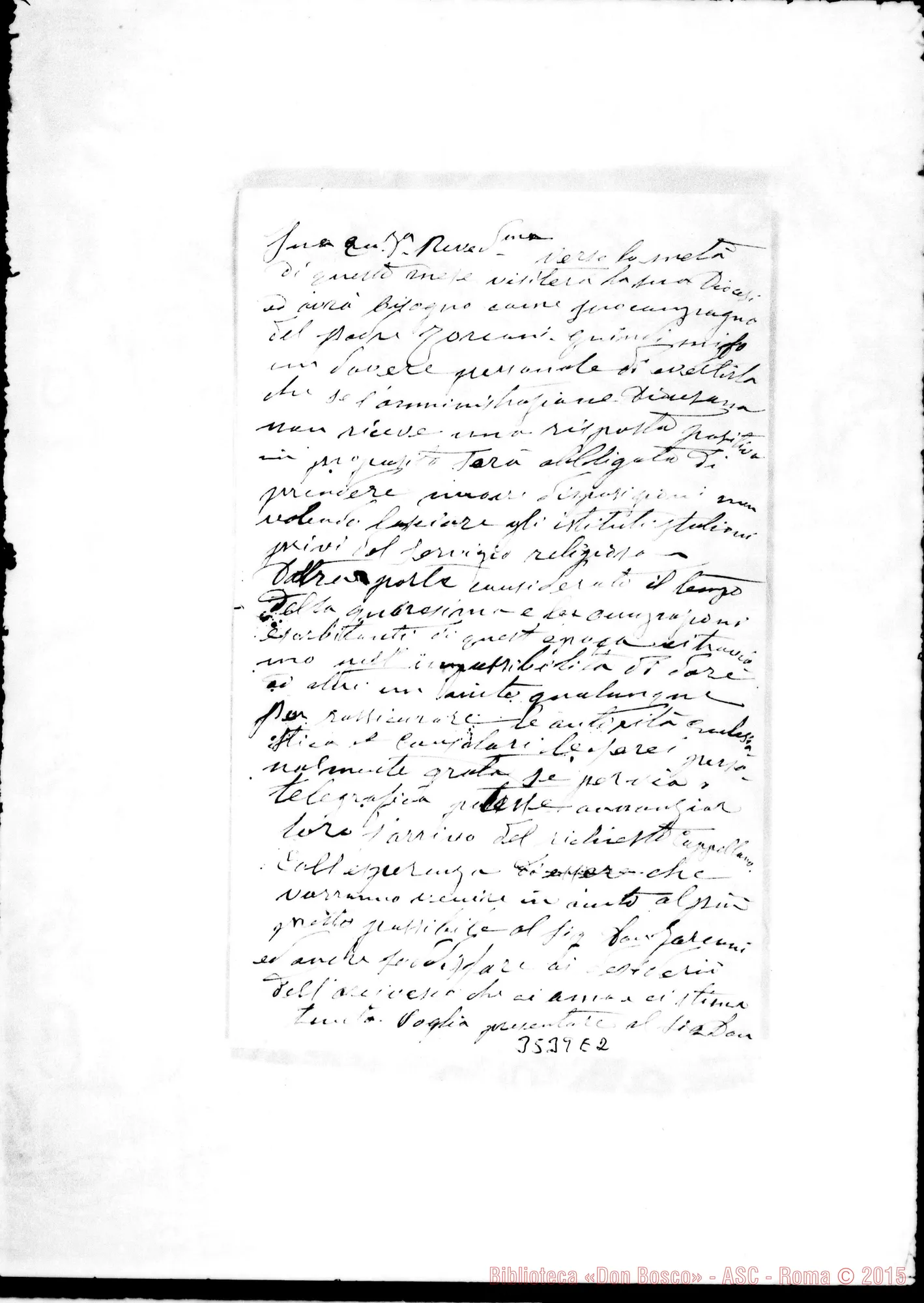 Fotogramma E 2 — Don Prandi Lorenzo-Ispettore. Tunis, 4-03-1901